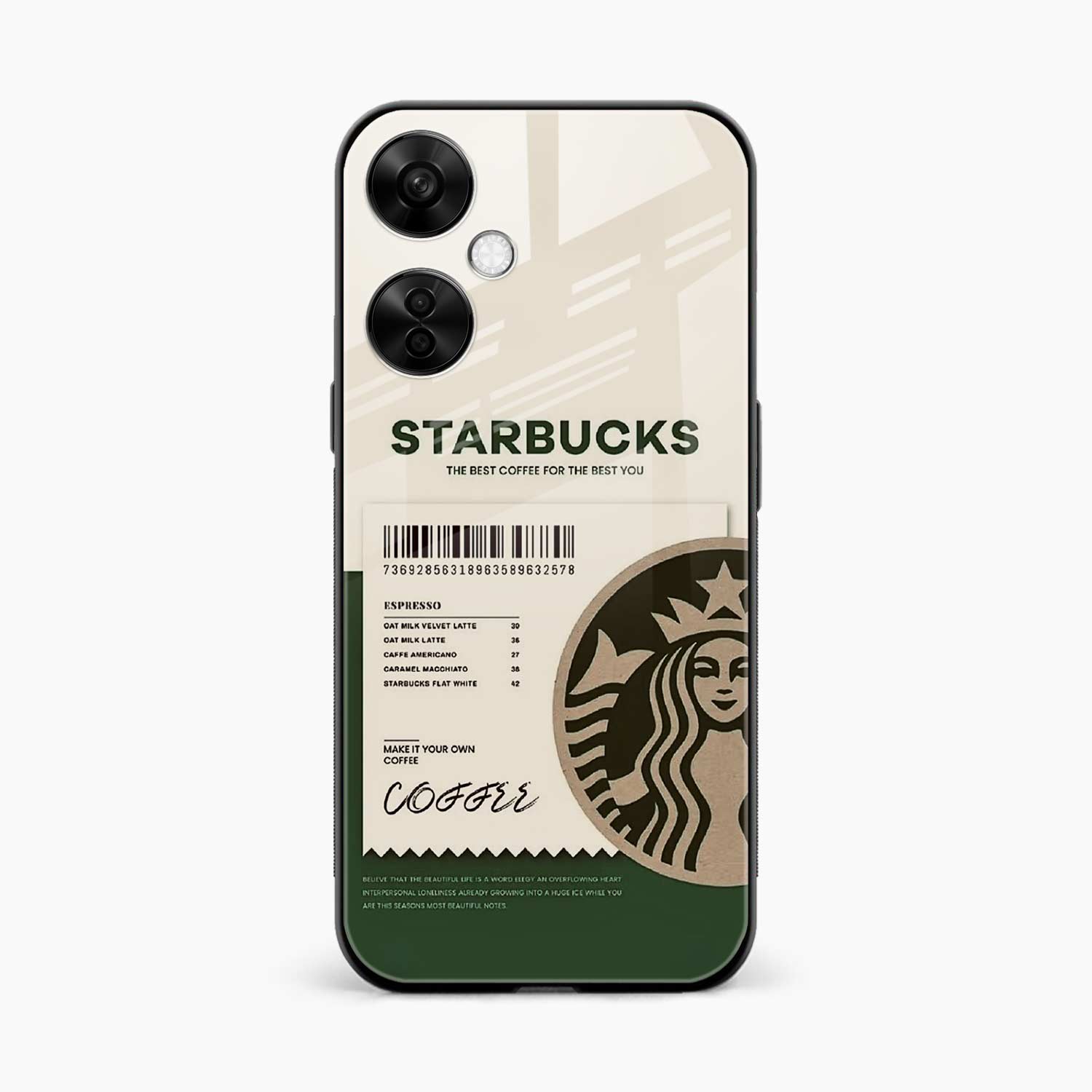 Starbucks OnePlus Nord CE 3 Lite Back Cover
