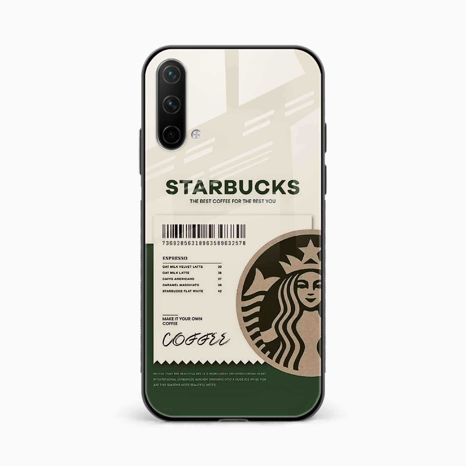 Starbucks OnePlus Nord CE 5G Back Cover