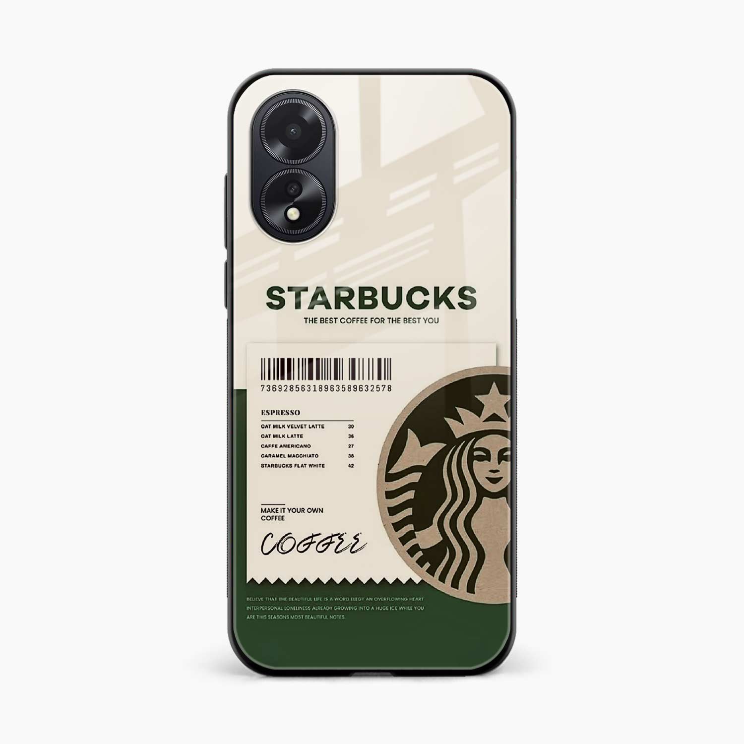 Starbucks Oppo A38 Back Cover