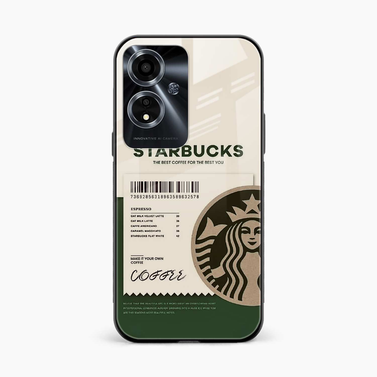 Starbucks Oppo A59 Back Cover