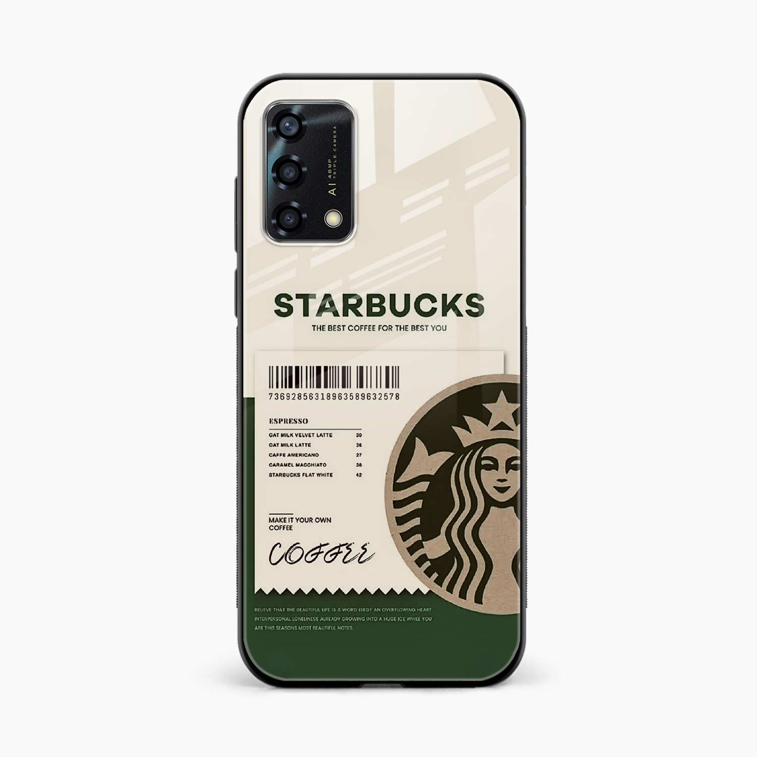 Starbucks Oppo F19s Back Cover