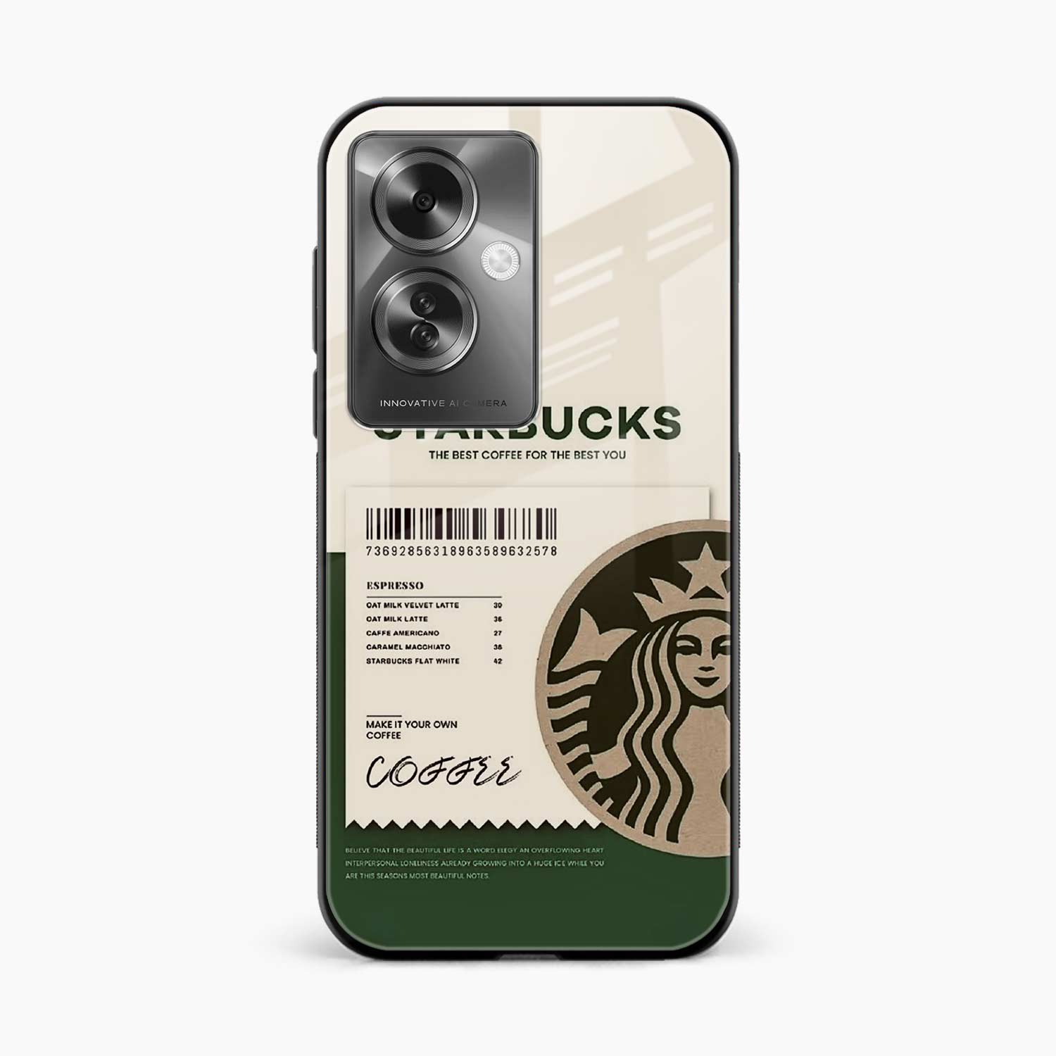 Starbucks Oppo F25 Pro 5G Back Cover