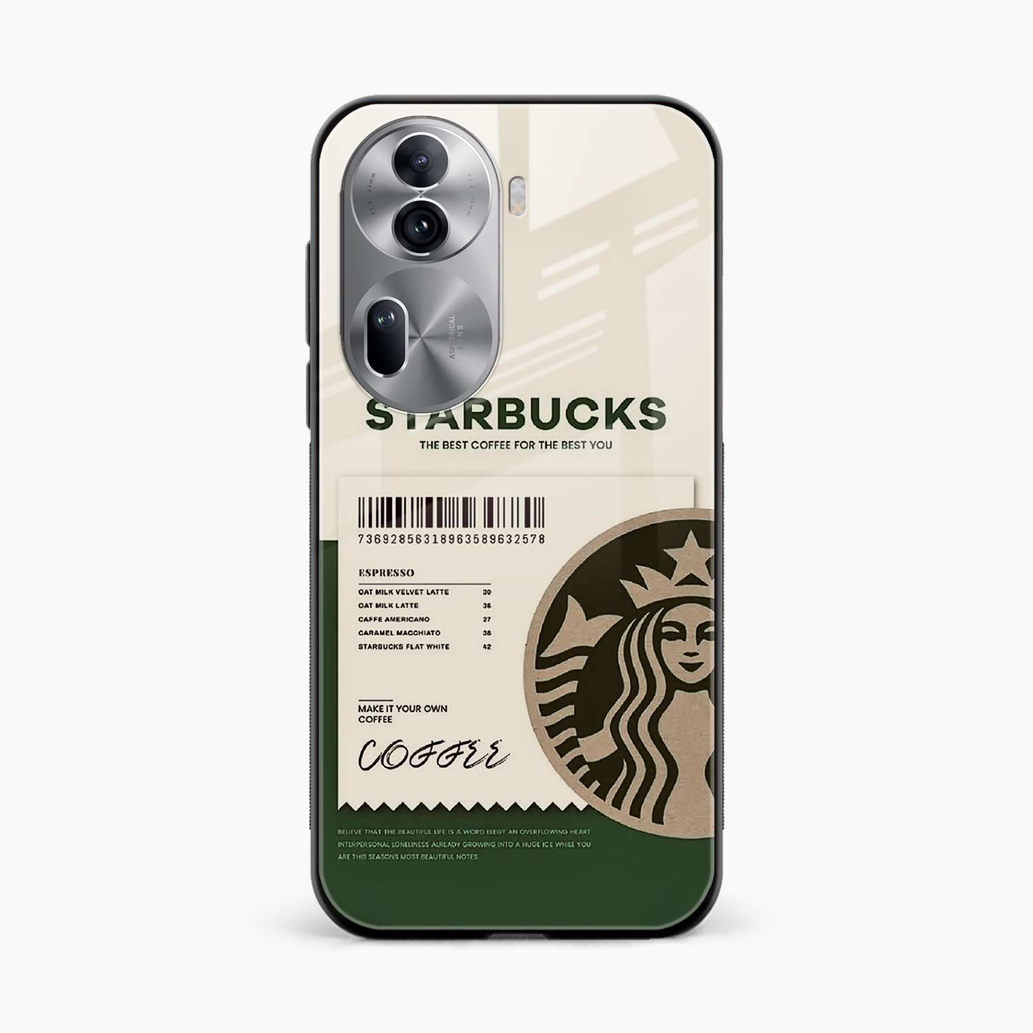 Starbucks Oppo Reno 11 Pro Back Cover