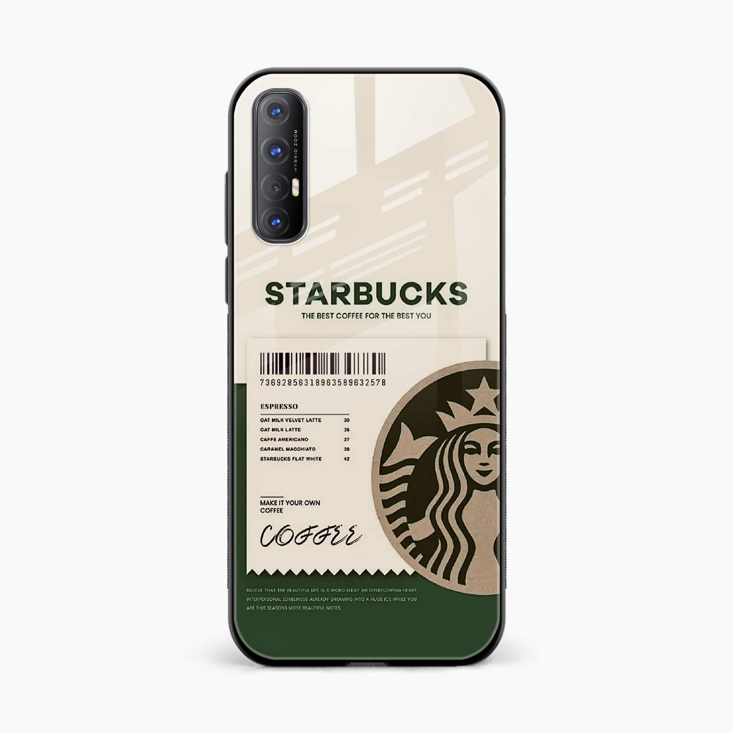 Starbucks Oppo Reno 3 Pro 4G Back Cover