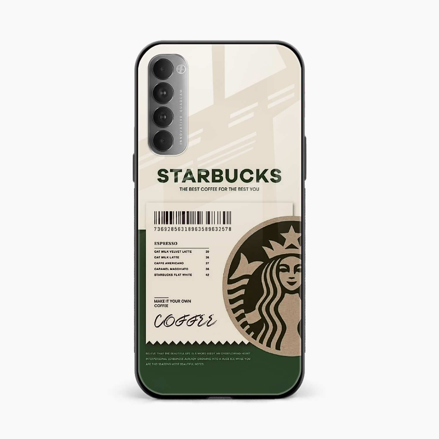 Starbucks Oppo Reno 4 Pro 4G Back Cover