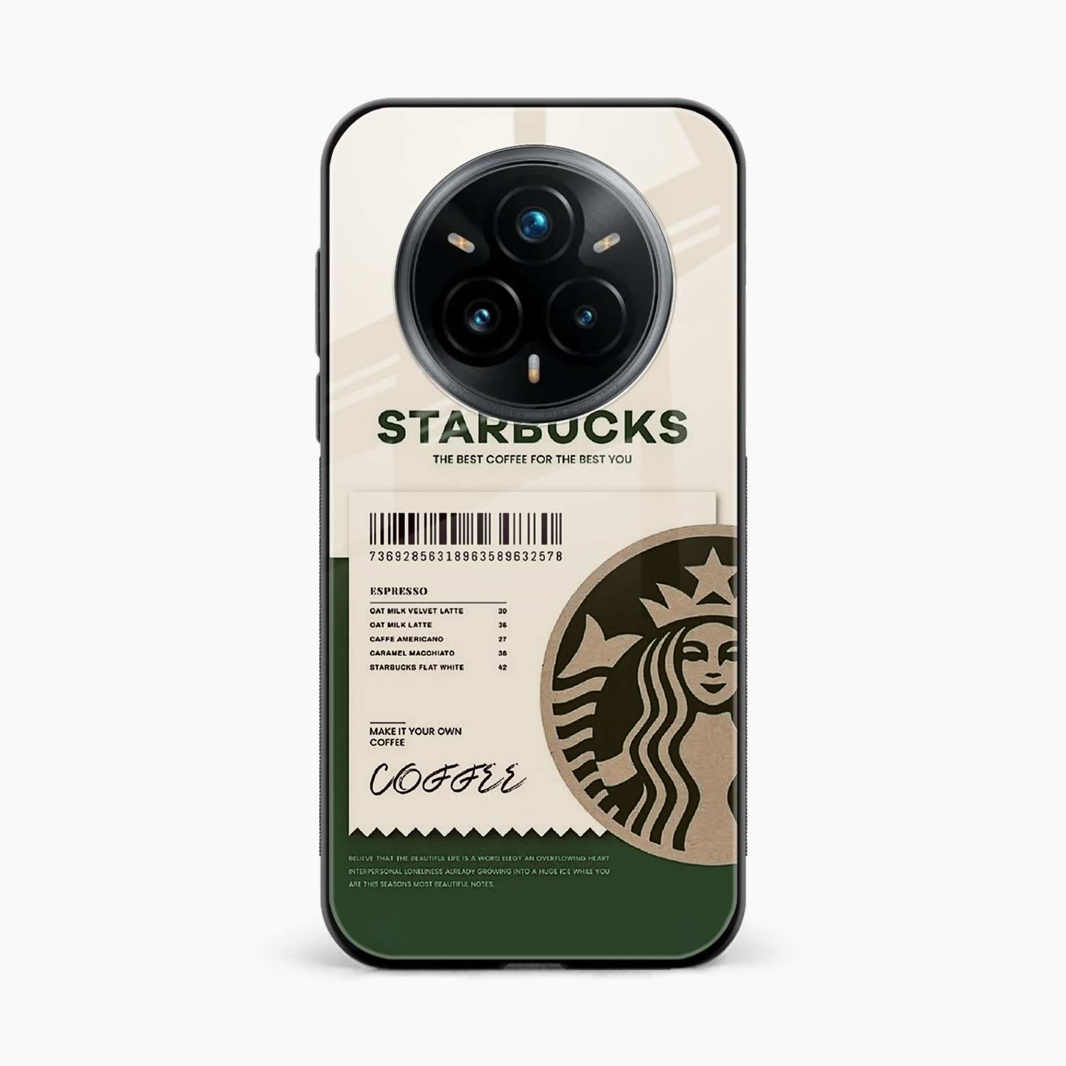 Starbucks Realme 14 Pro Plus 5G Back Cover