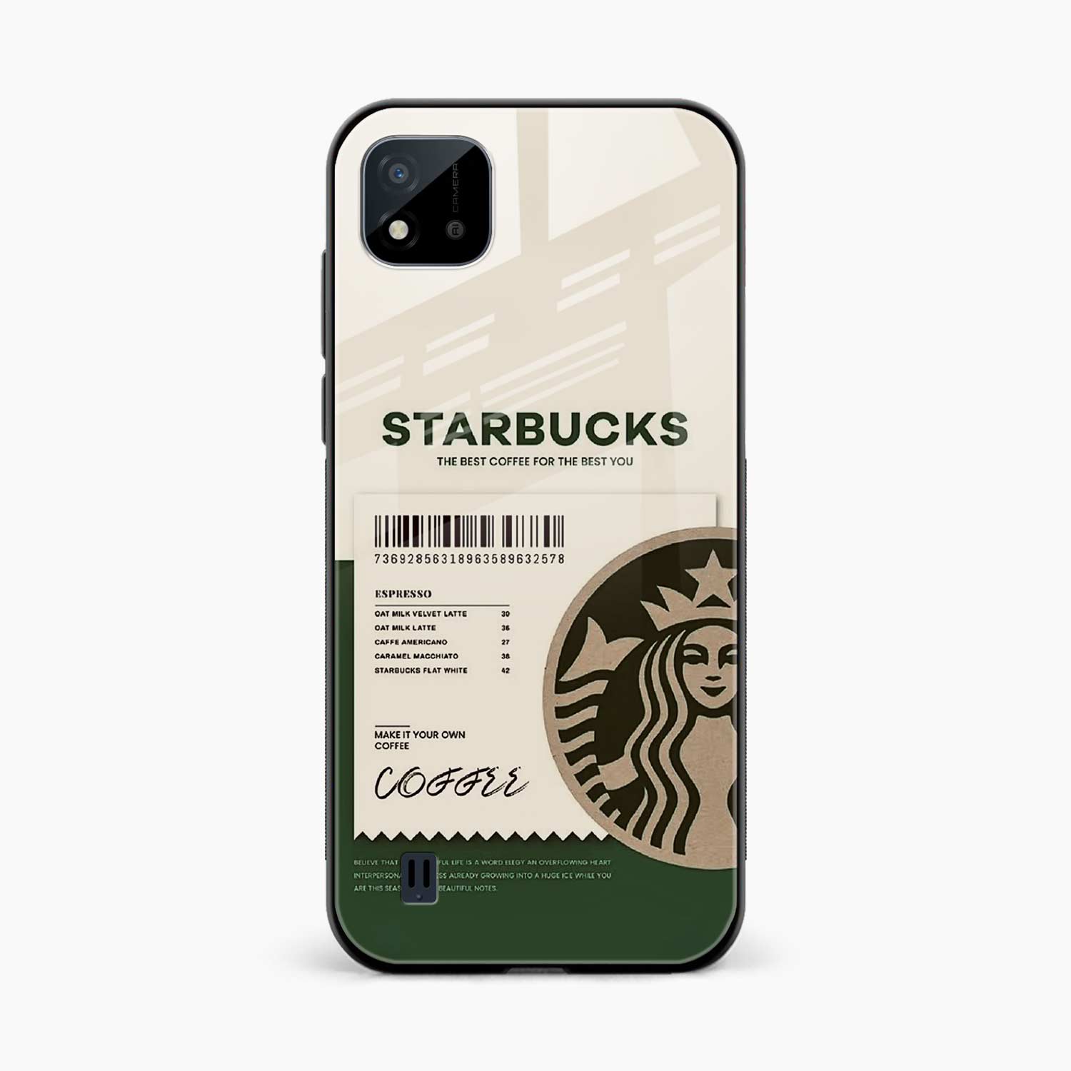 Starbucks Realme C20a Back Cover