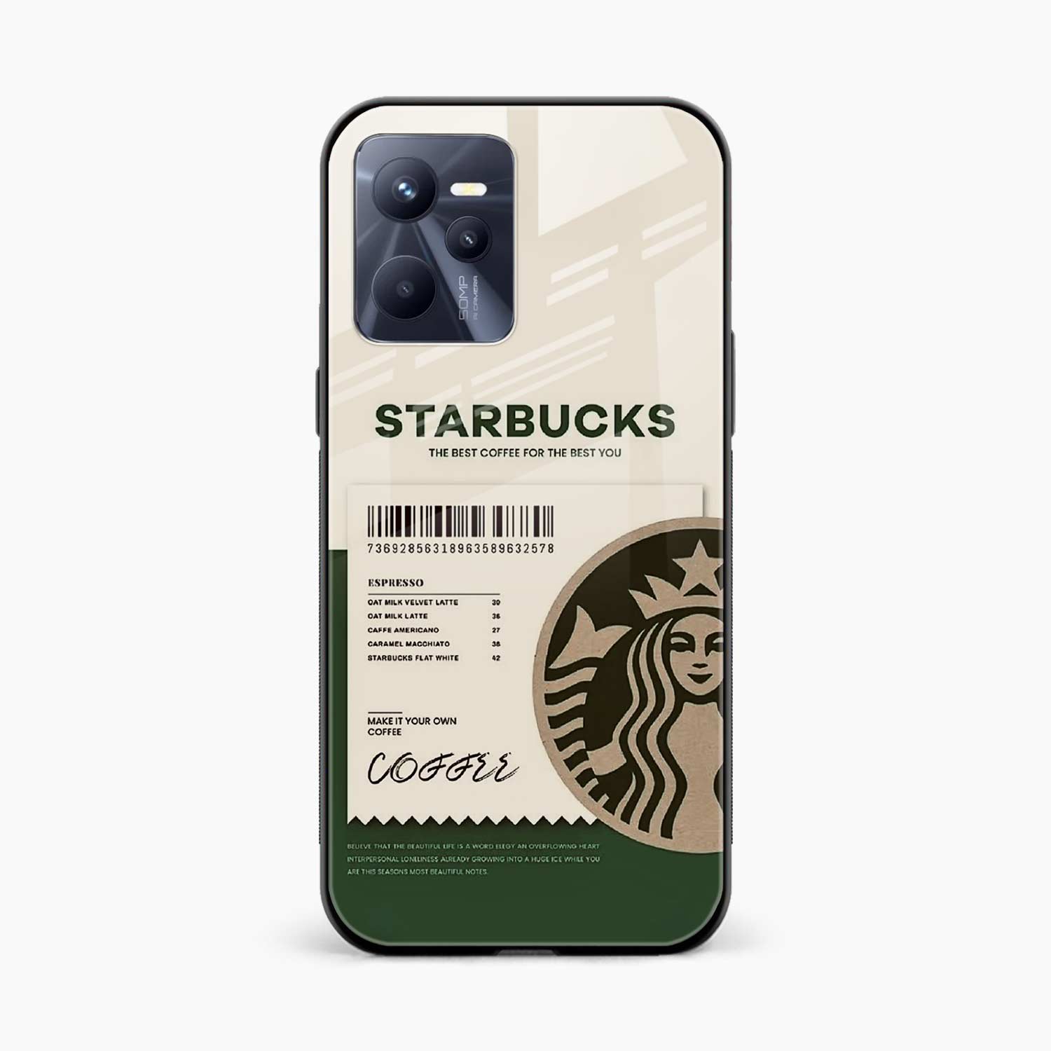 Starbucks Realme C35 Back Cover