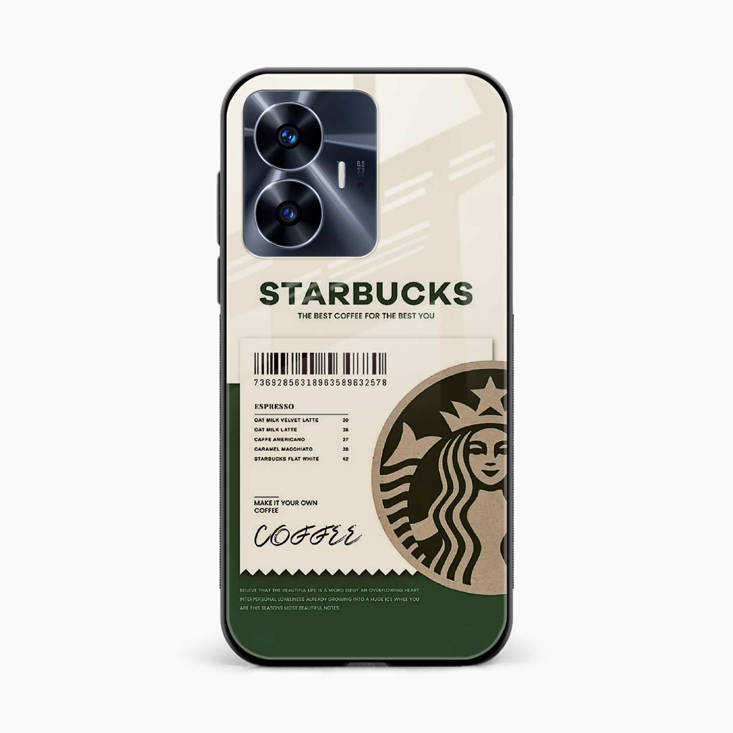 Starbucks Realme C55 Back Cover