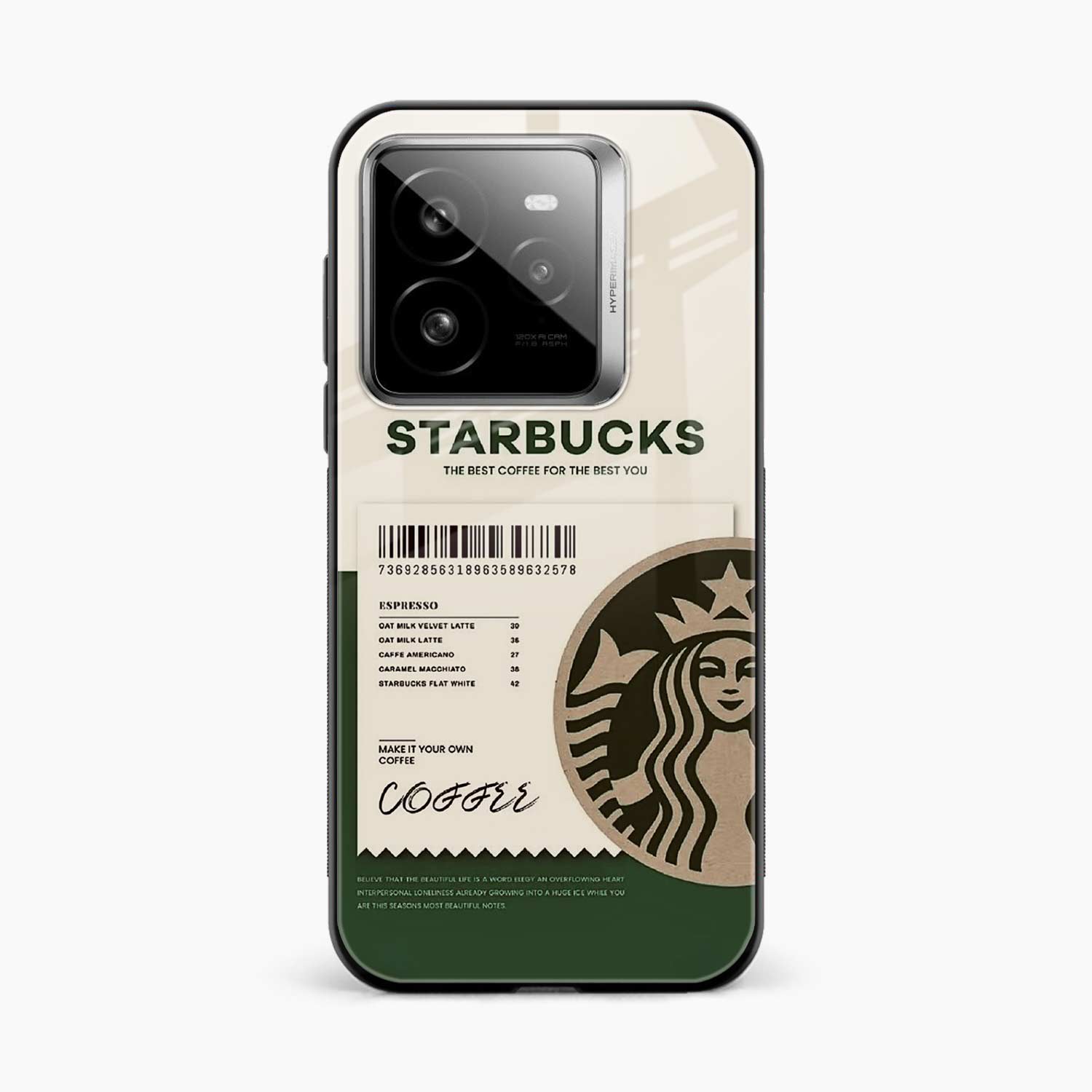 Starbucks Realme Gt 7 Pro Back Cover