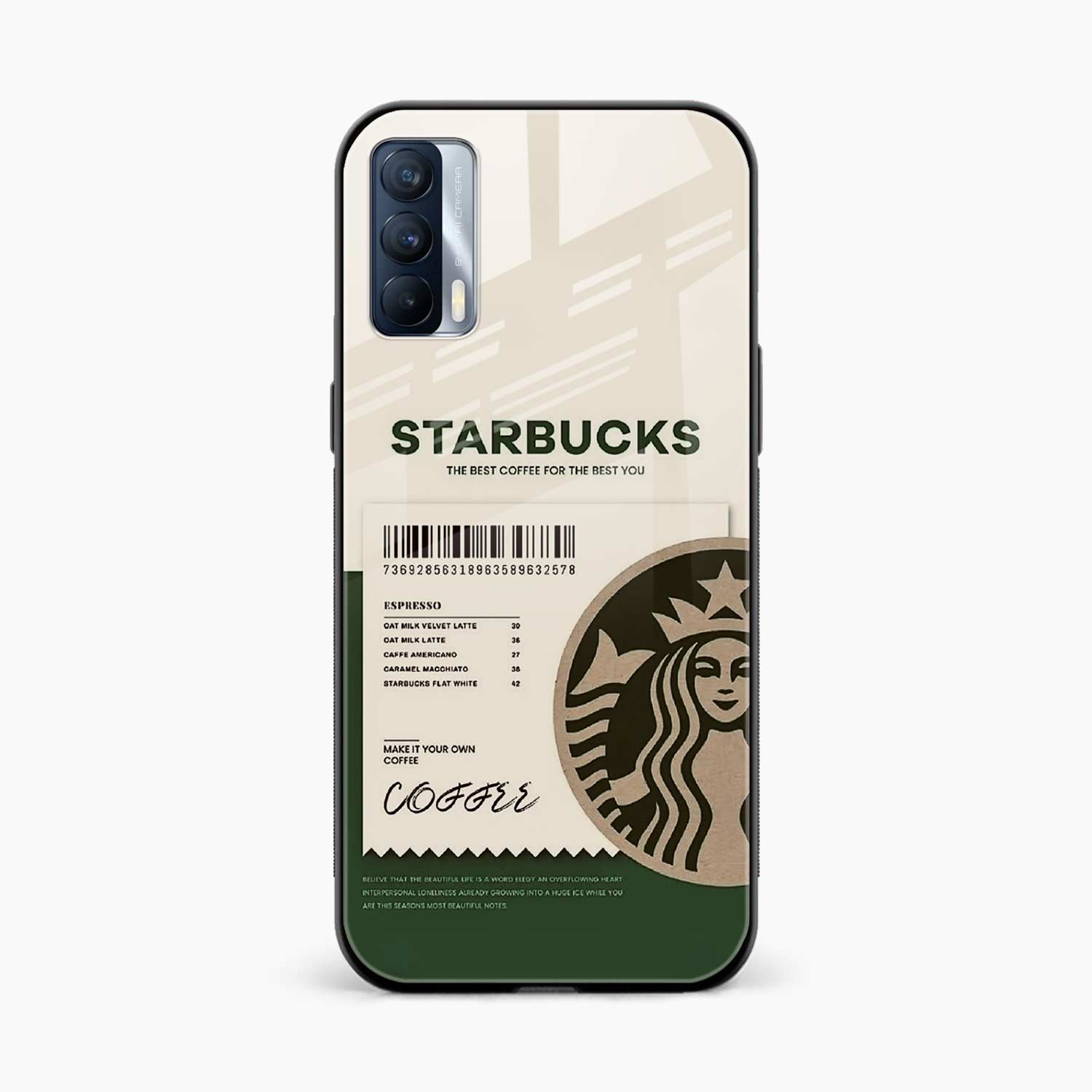 Starbucks Realme X7 5G Back Cover