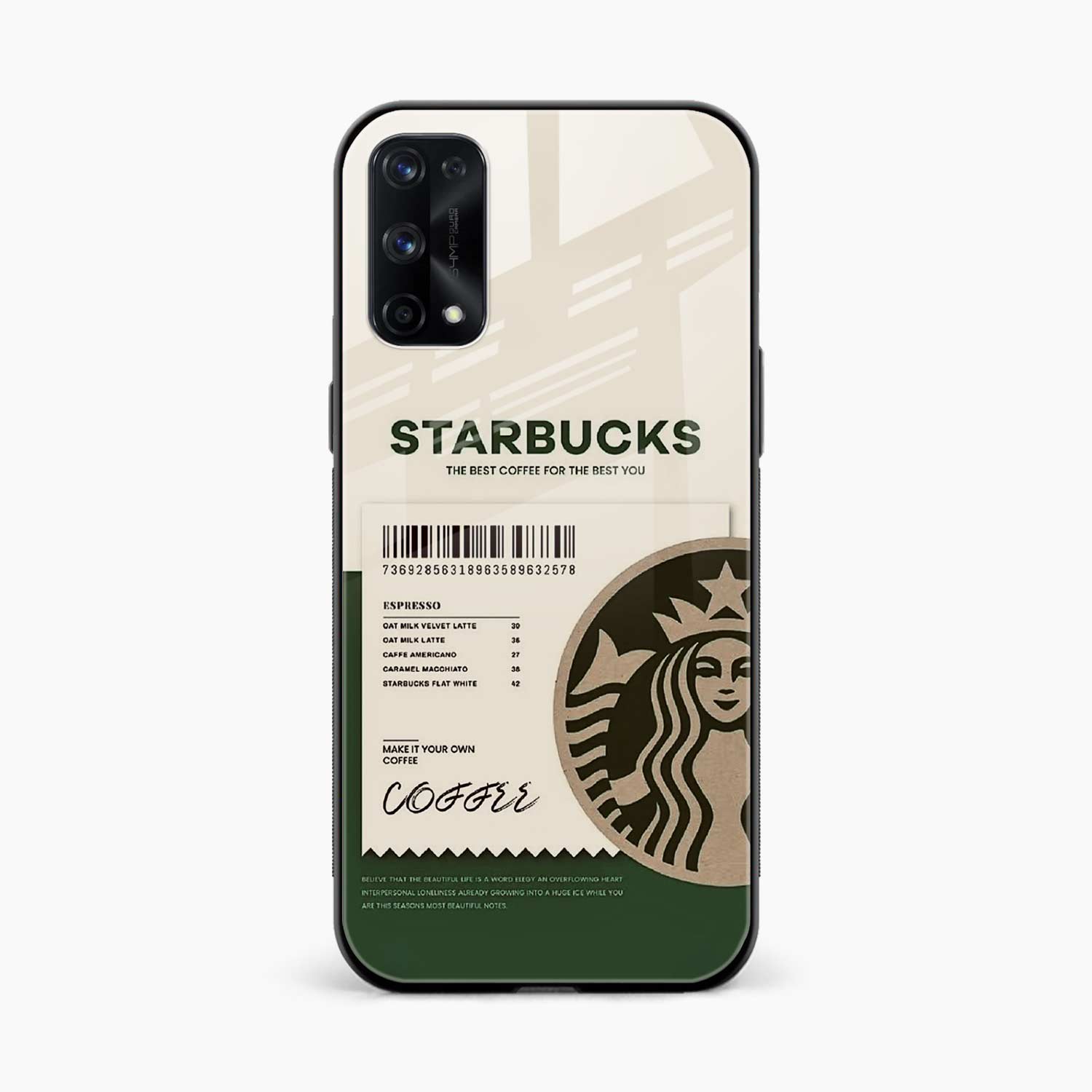 Starbucks Realme X7 Pro Back Cover