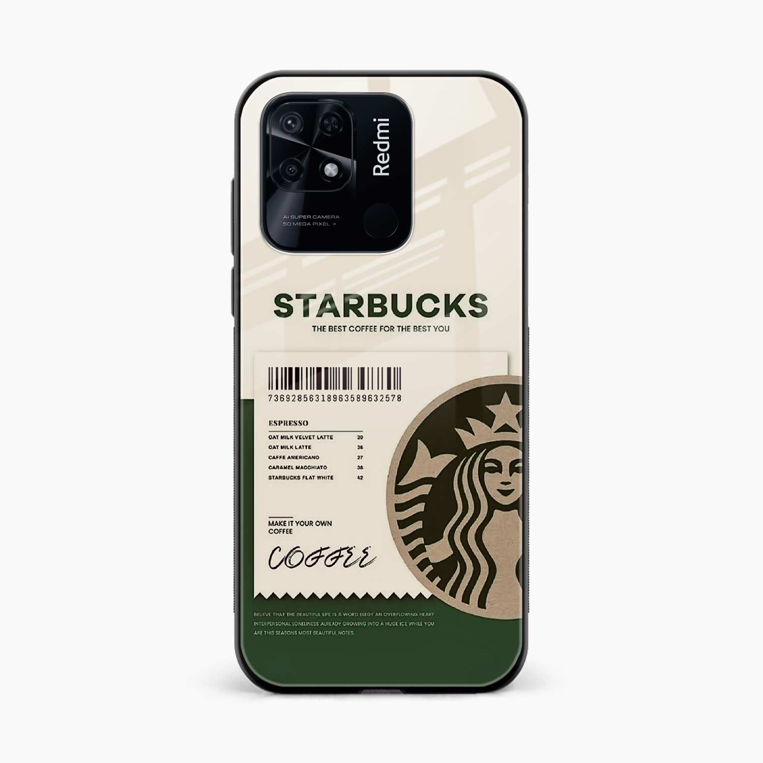 Starbucks Redmi 10 Back Cover