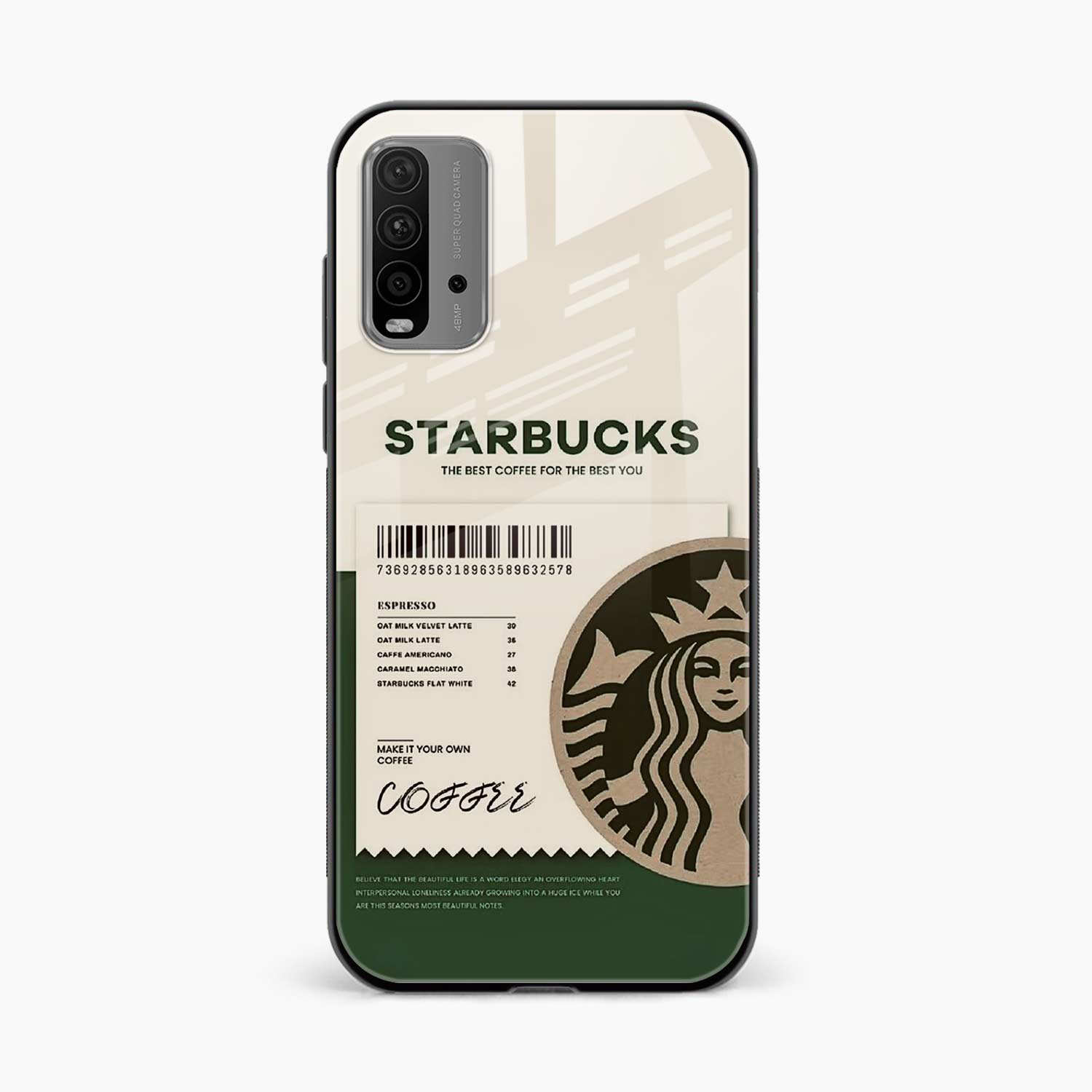 Starbucks Redmi 9 Power Back Cover