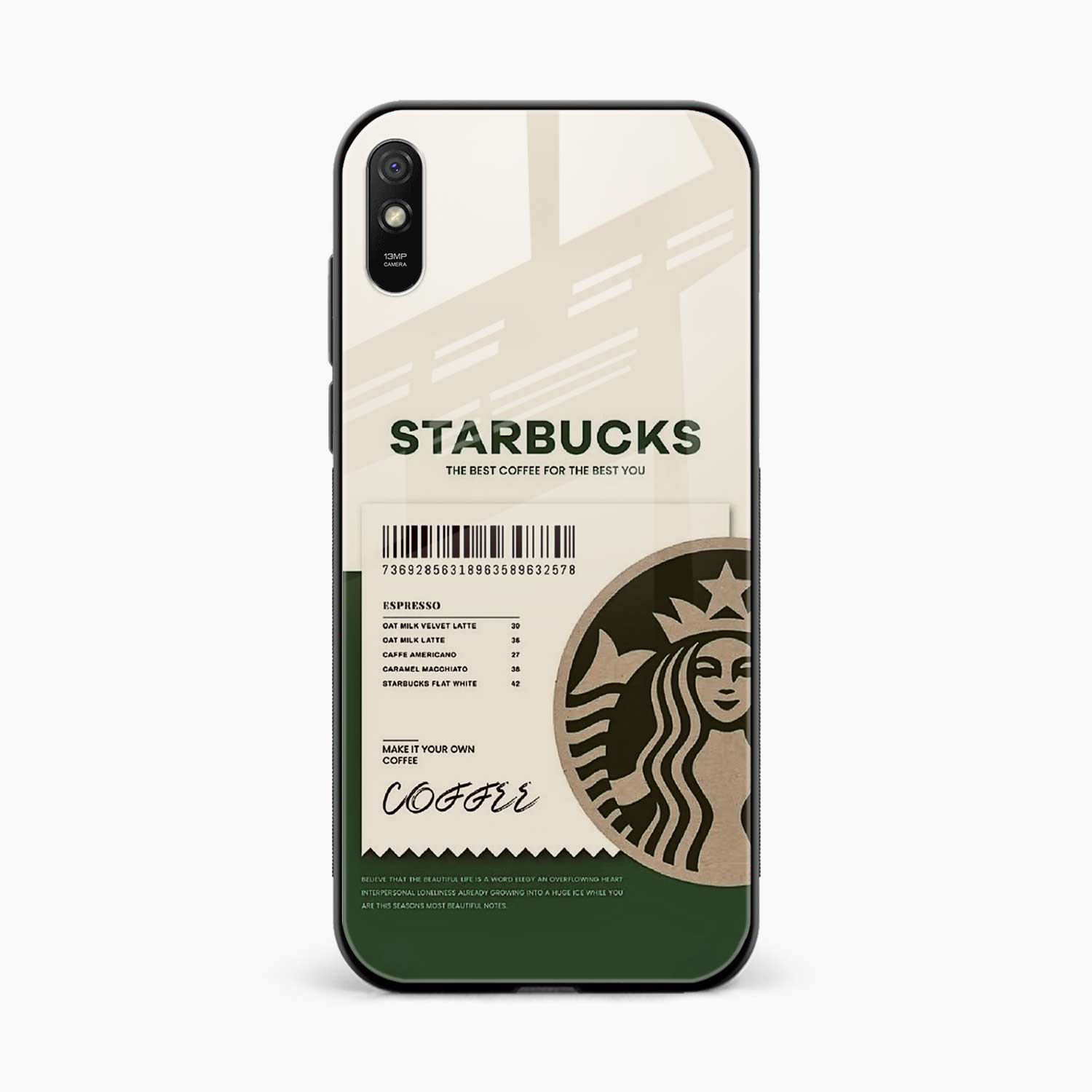 Starbucks Redmi 9at Back Cover