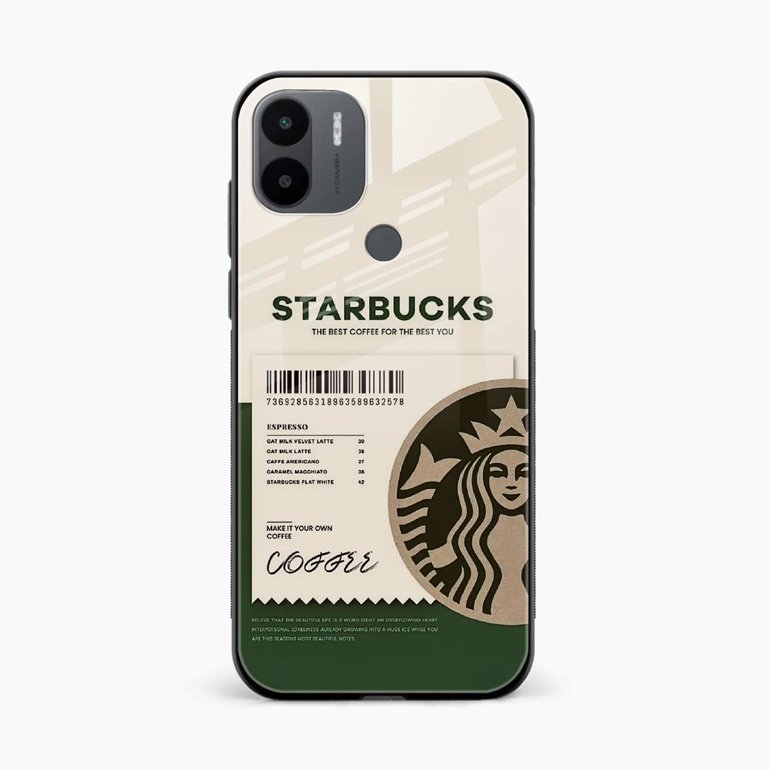 Starbucks Redmi A2 Plus Back Cover