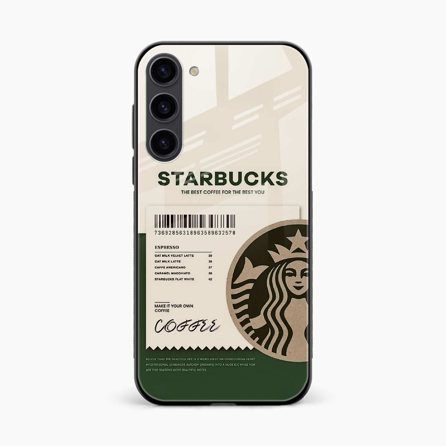 Starbucks Samsung S23 Plus Back Cover
