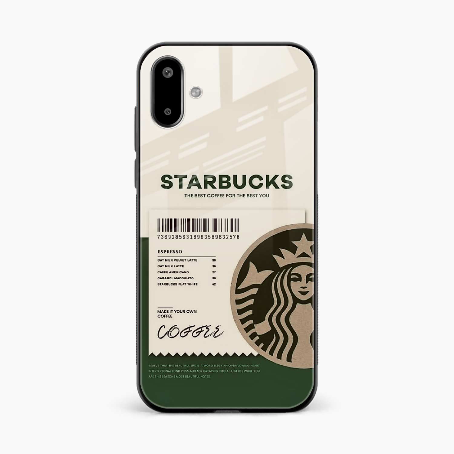 Starbucks Samsung F06 5G Back Cover