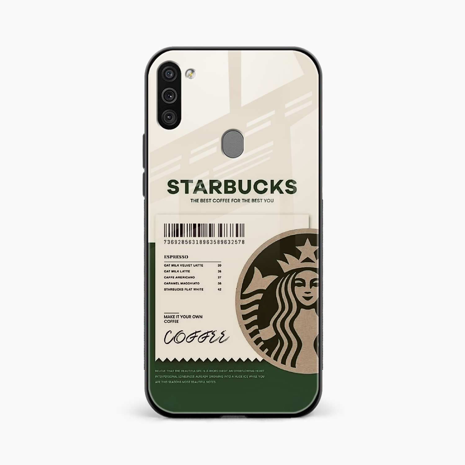 Starbucks Samsung M11 Back Cover