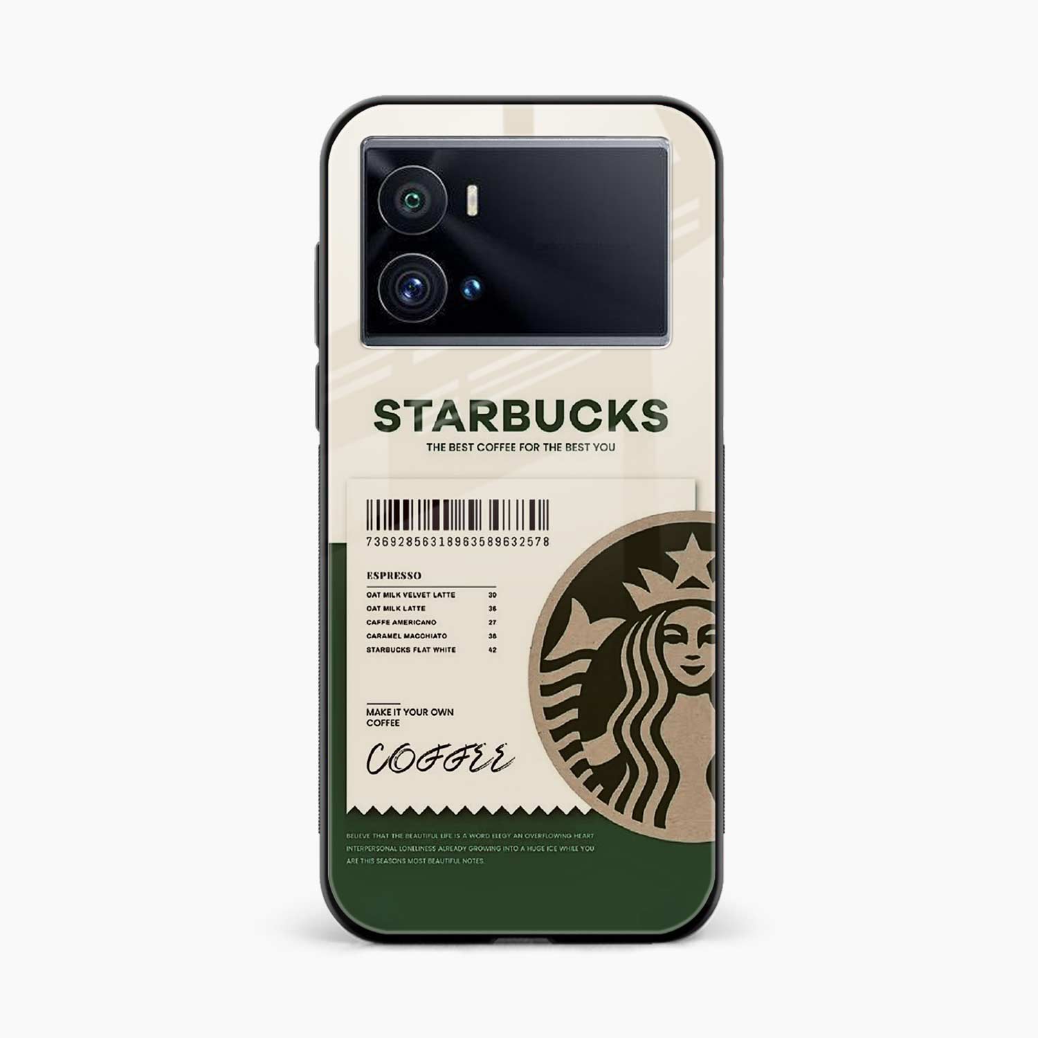 Starbucks Vivo Iqoo 9 Pro Back Cover