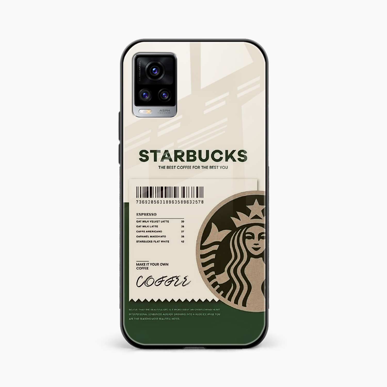 Starbucks Vivo V20 Back Cover