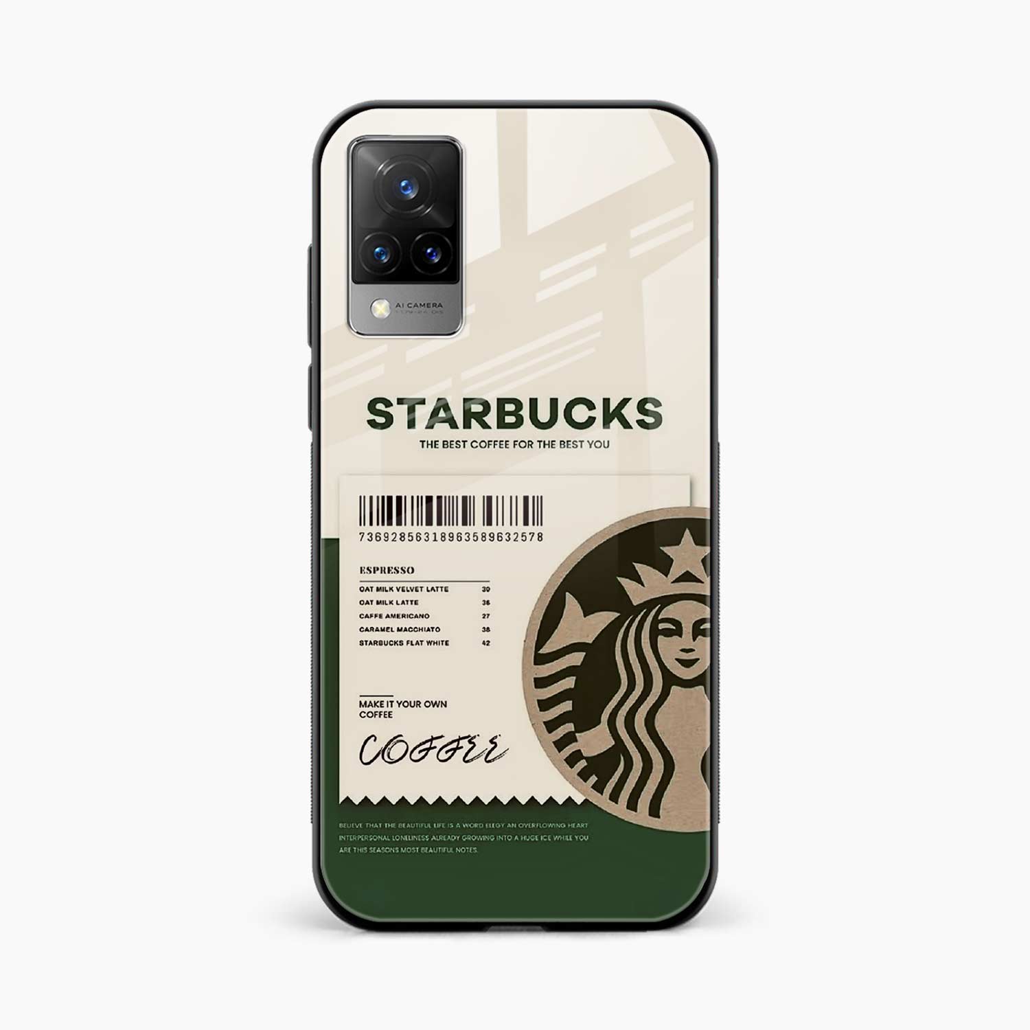 Starbucks Vivo V21s Back Cover