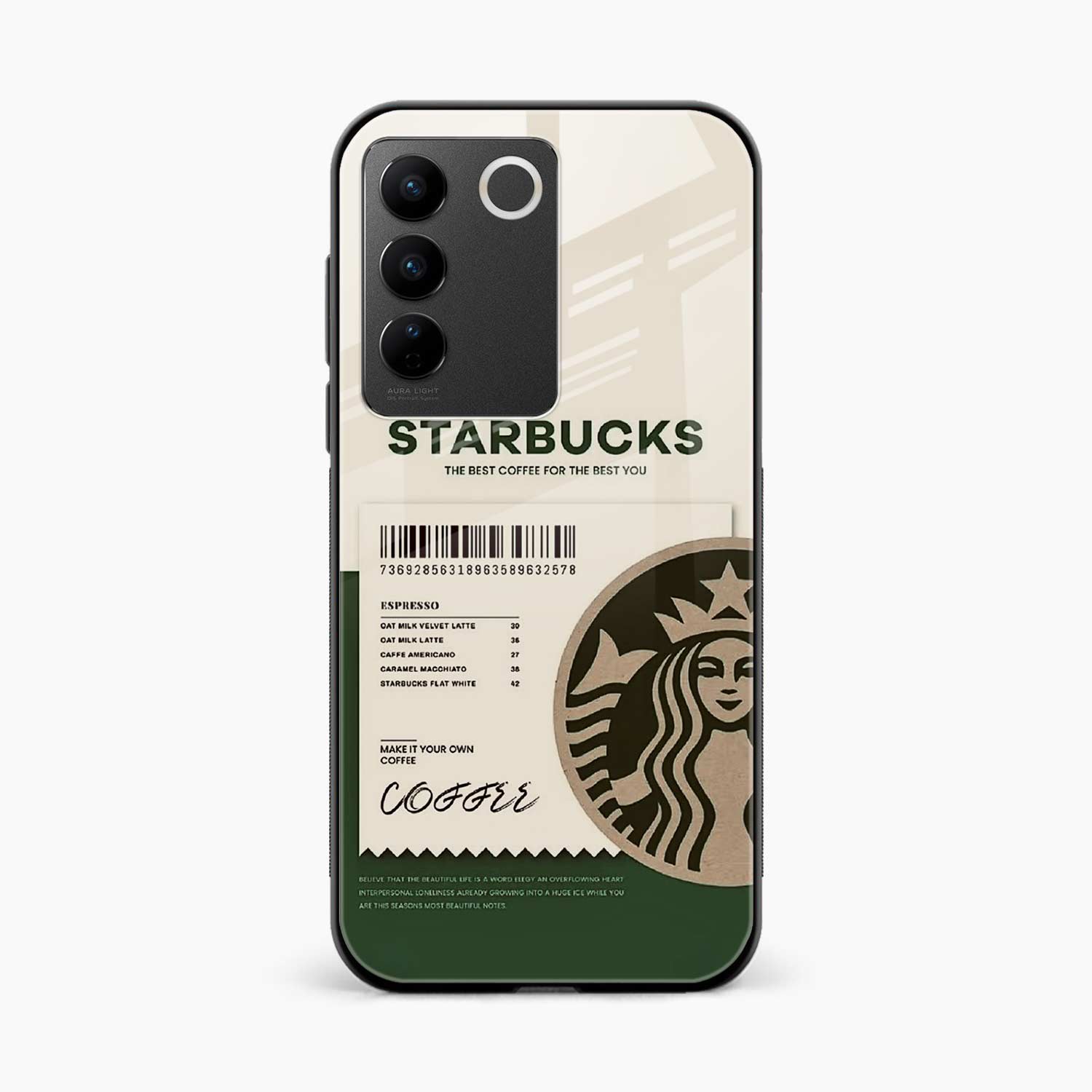 Starbucks Vivo V27 Back Cover