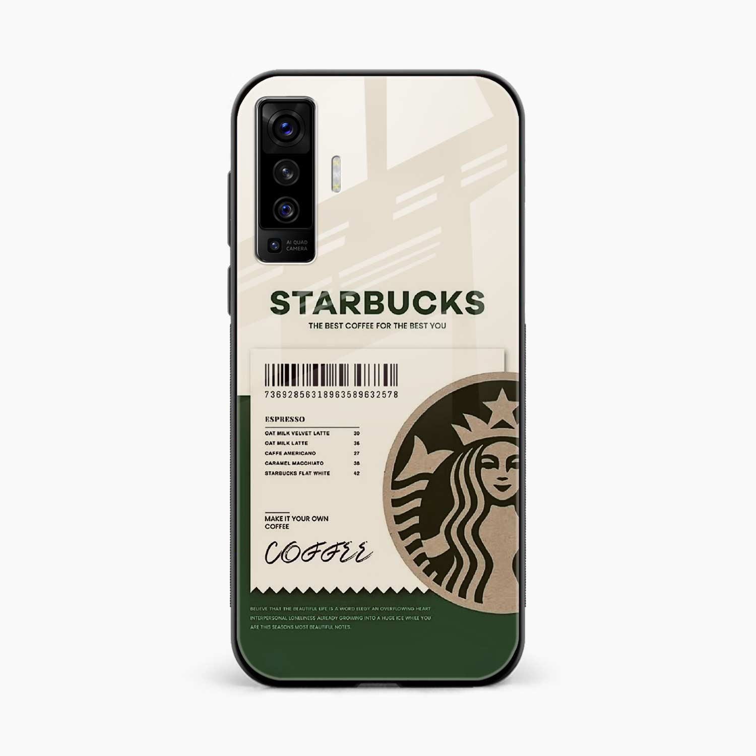 Starbucks Vivo X50 Back Cover
