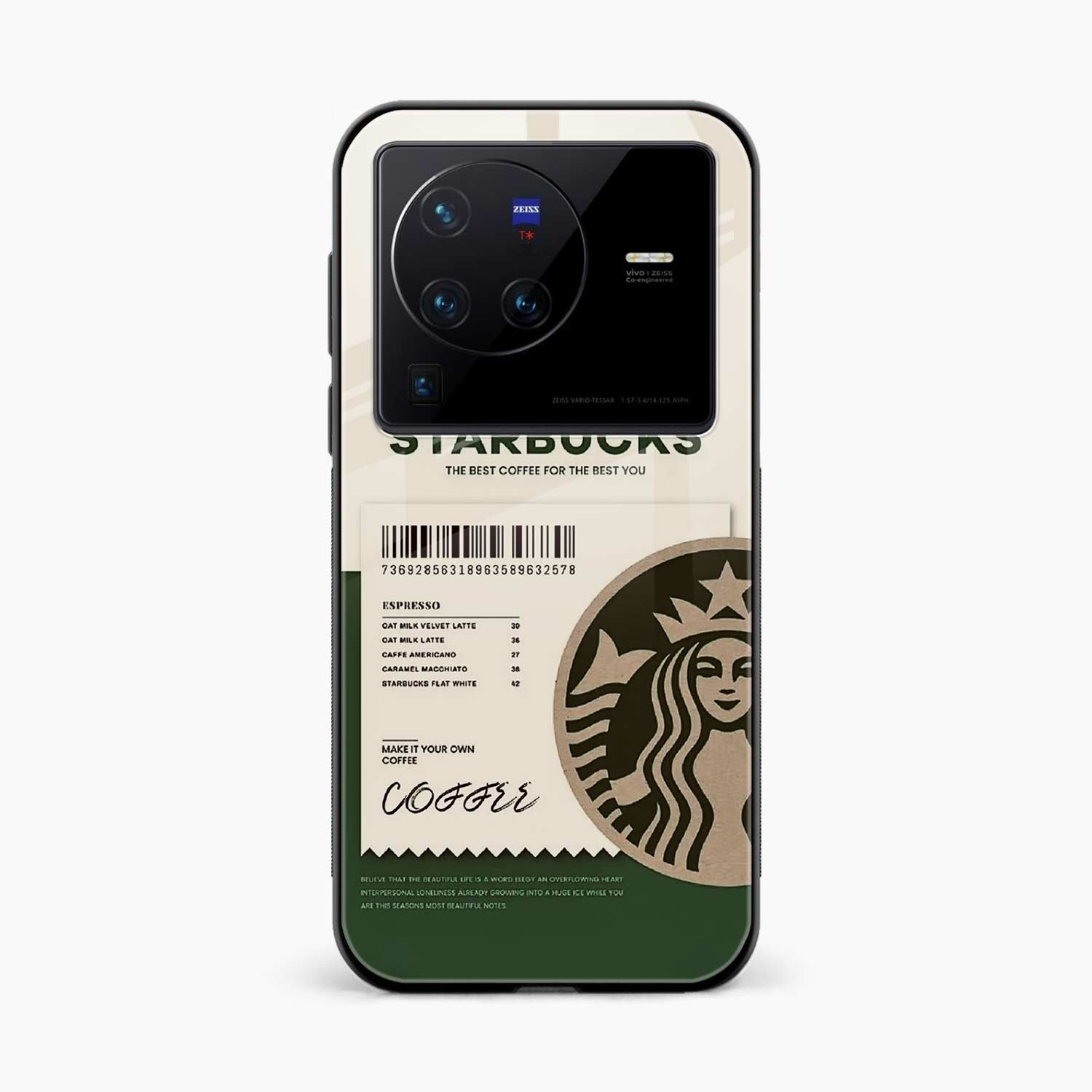 Starbucks Vivo X80 Pro Back Cover