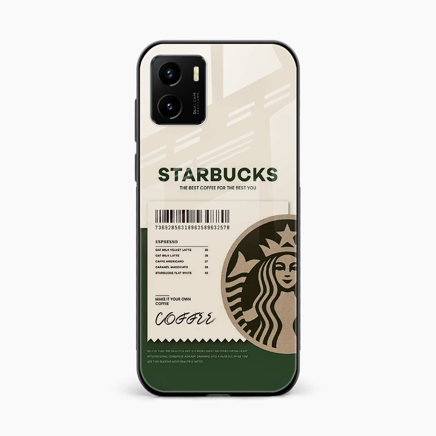 Starbucks Vivo Y15s Back Cover