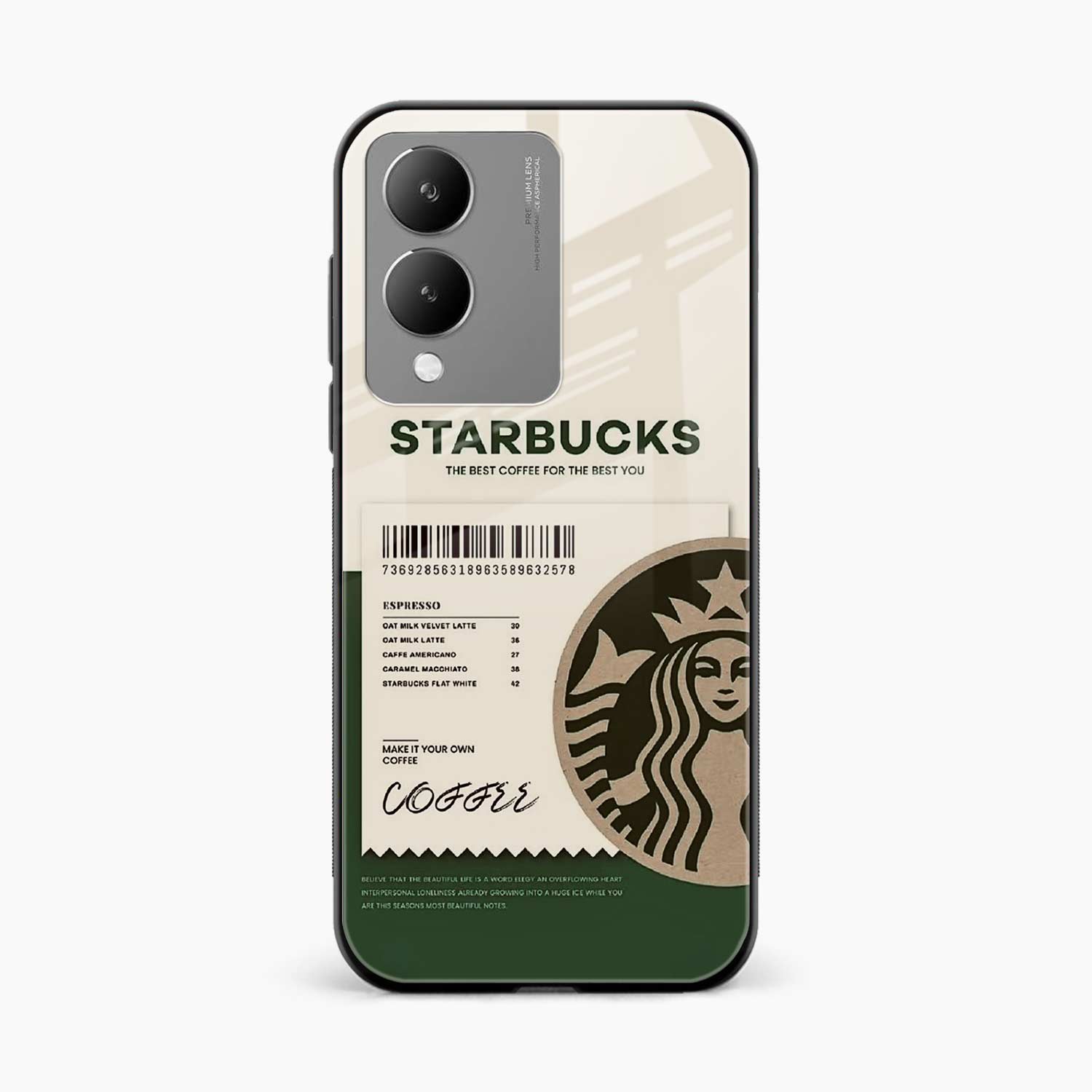 Starbucks Vivo Y17s Back Cover