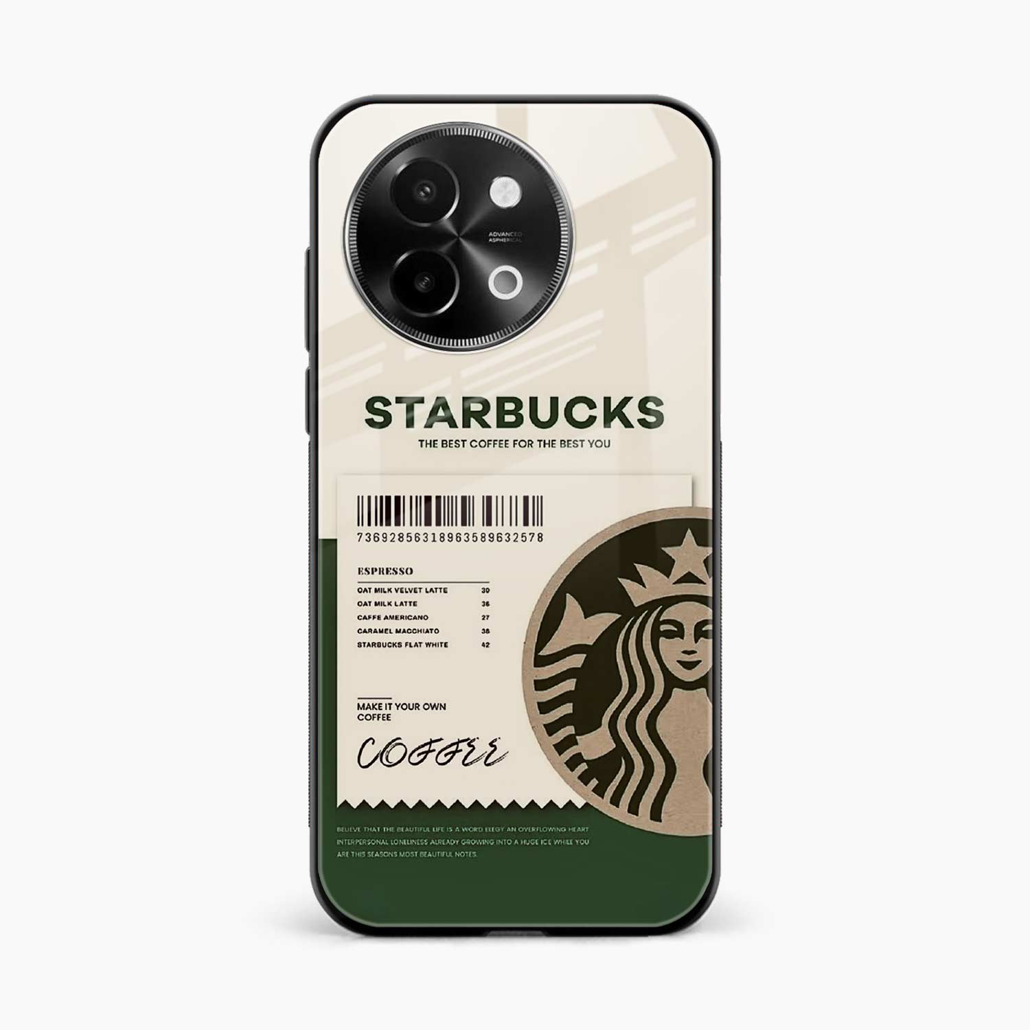Starbucks Vivo Y58 5G Back Cover
