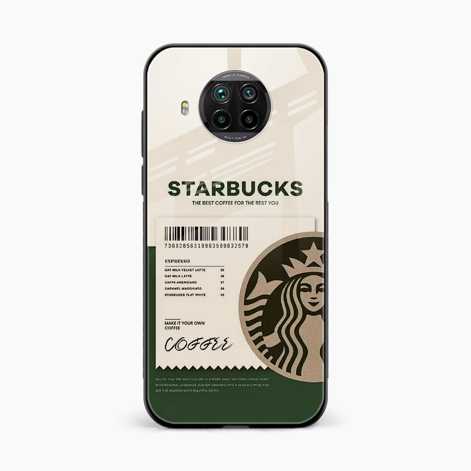 Starbucks Xiaomi Mi 10i 5G Back Cover