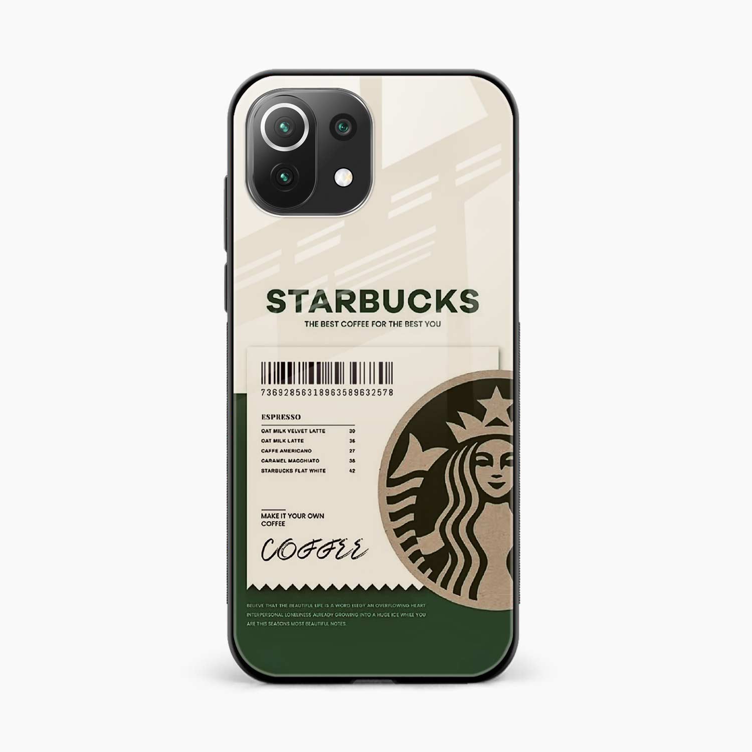Starbucks Xiaomi Mi 11 Lite Back Cover