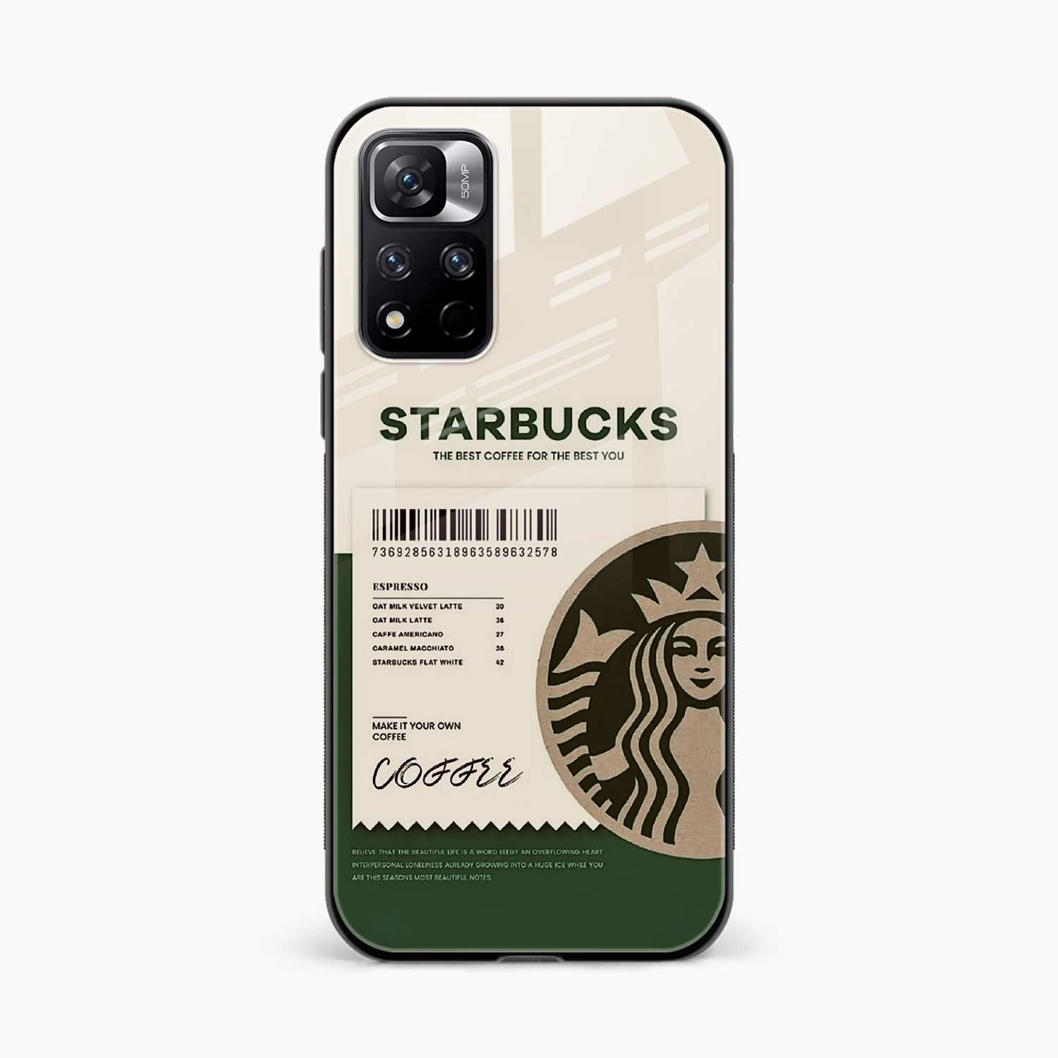 Starbucks Xiaomi Mi 11i 5G Back Cover