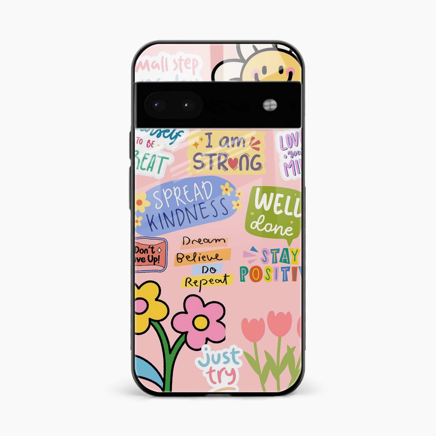 Stay Positive Google Pixel 6a Back Cover