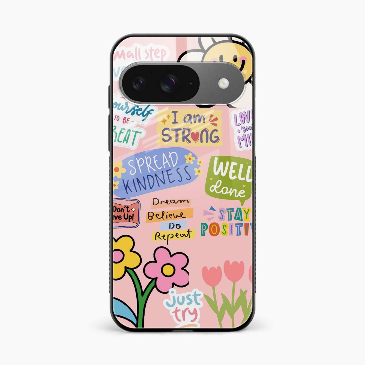 Stay Positive Google Pixel 9 Back Cover