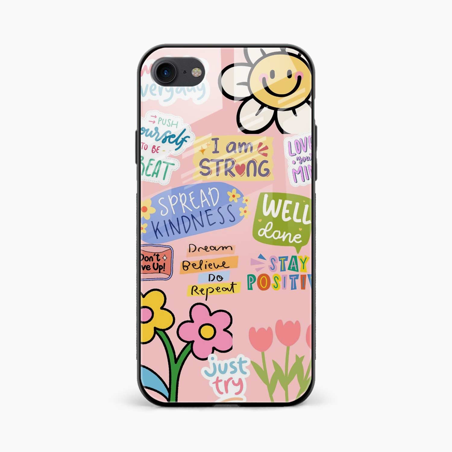 Stay Positive iPhone 6 Plus Back Cover