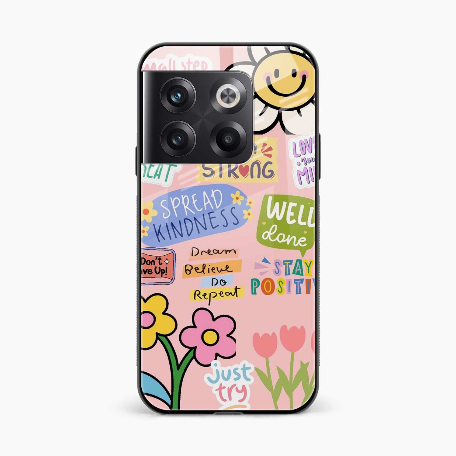 Stay Positive OnePlus 10T Back Cover