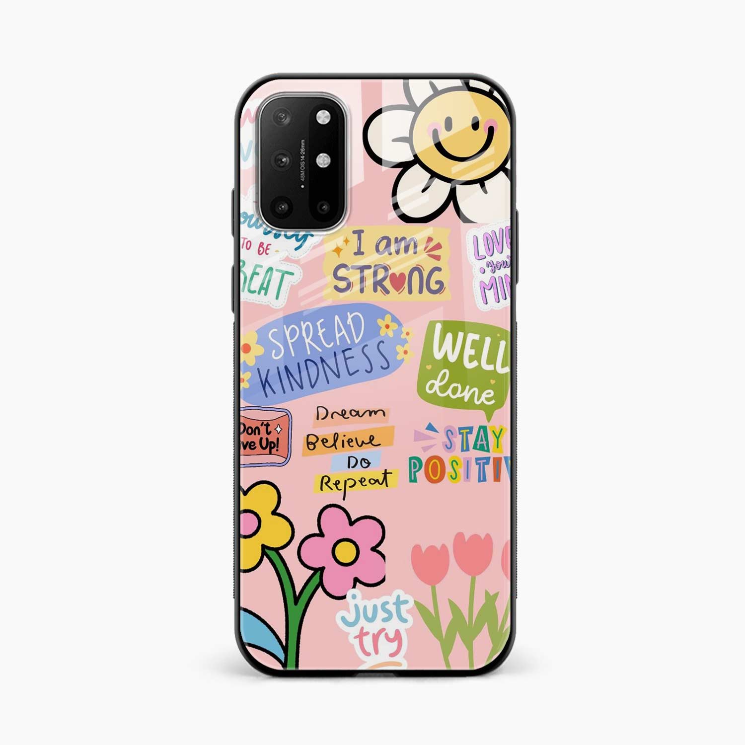 Stay Positive OnePlus 8T Back Cover