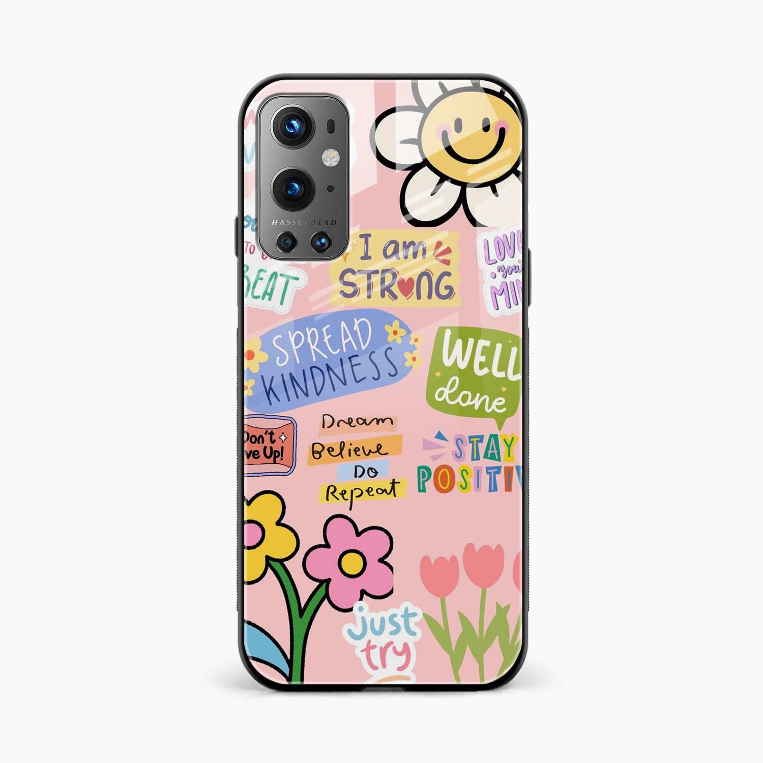 Stay Positive OnePlus 9 Pro Back Cover