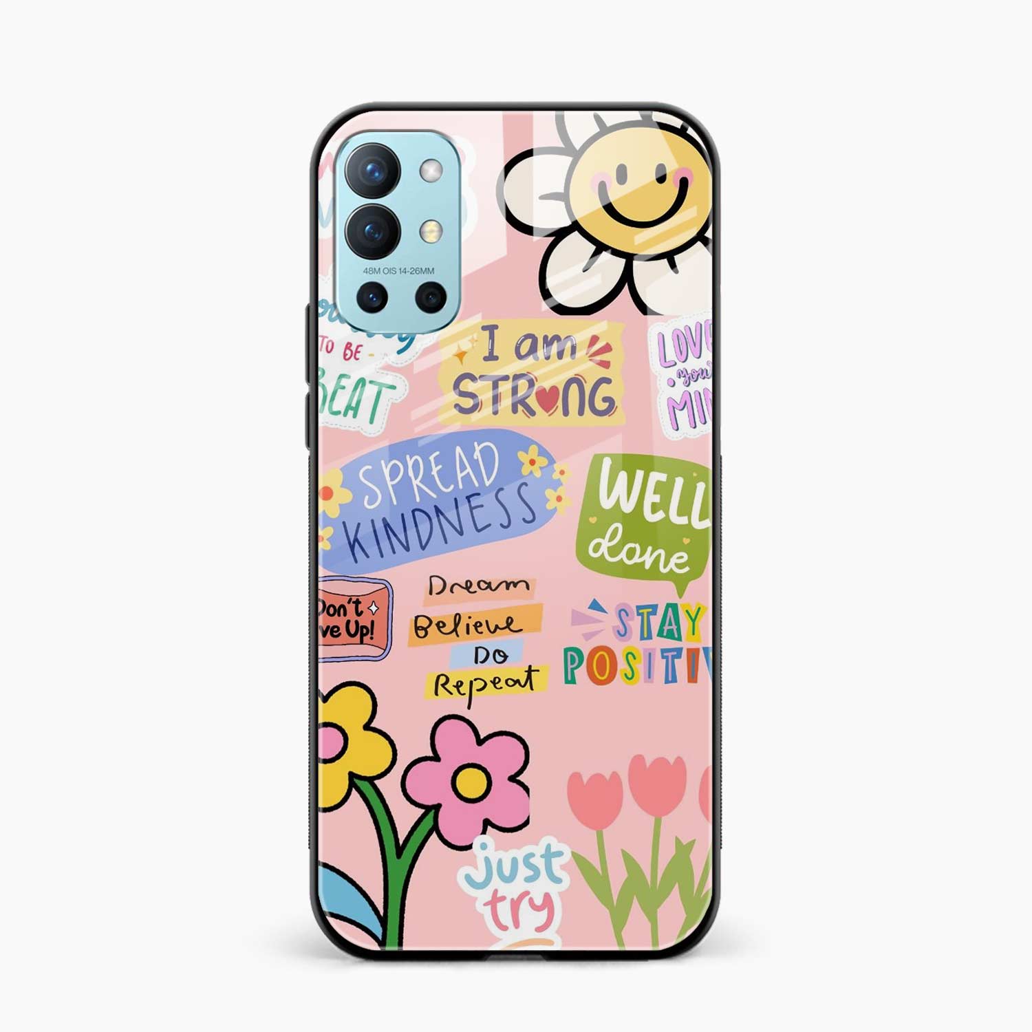 Stay Positive OnePlus 9r Back Cover