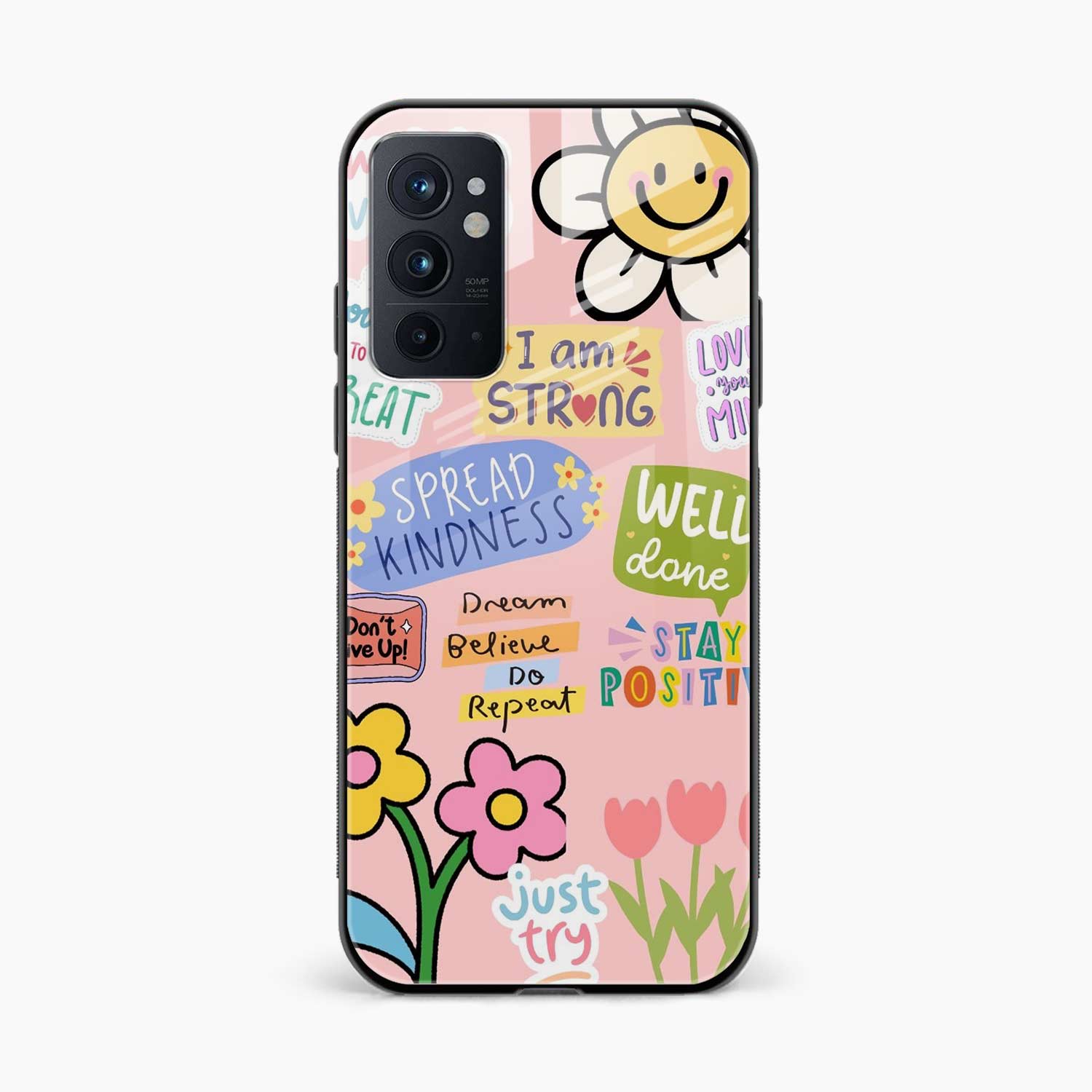 Stay Positive OnePlus 9RT Back Cover
