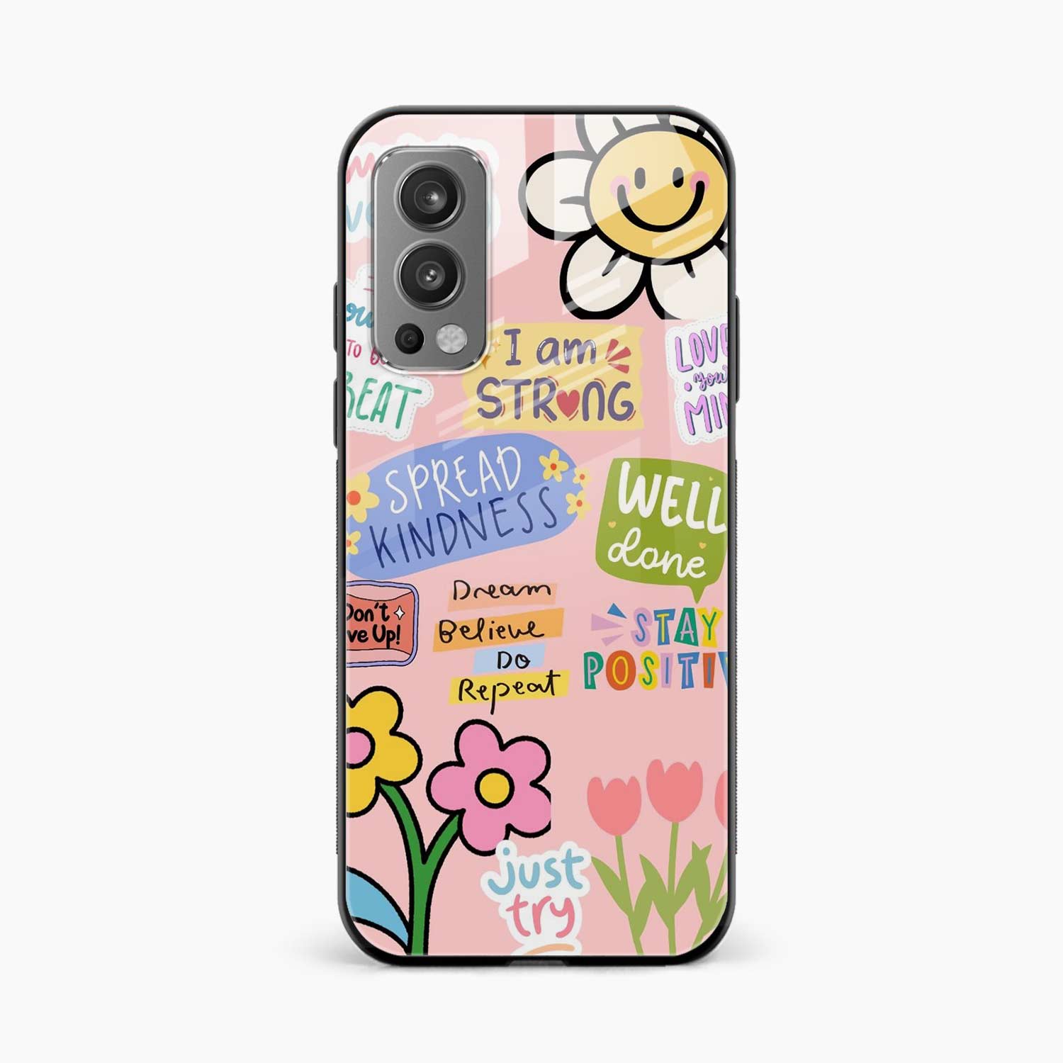 Stay Positive OnePlus Nord 2 Back Cover