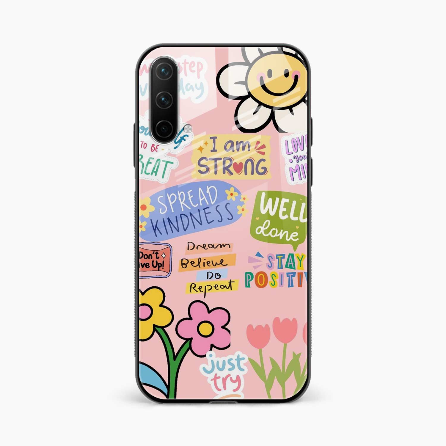 Stay Positive OnePlus Nord CE 5G Back Cover