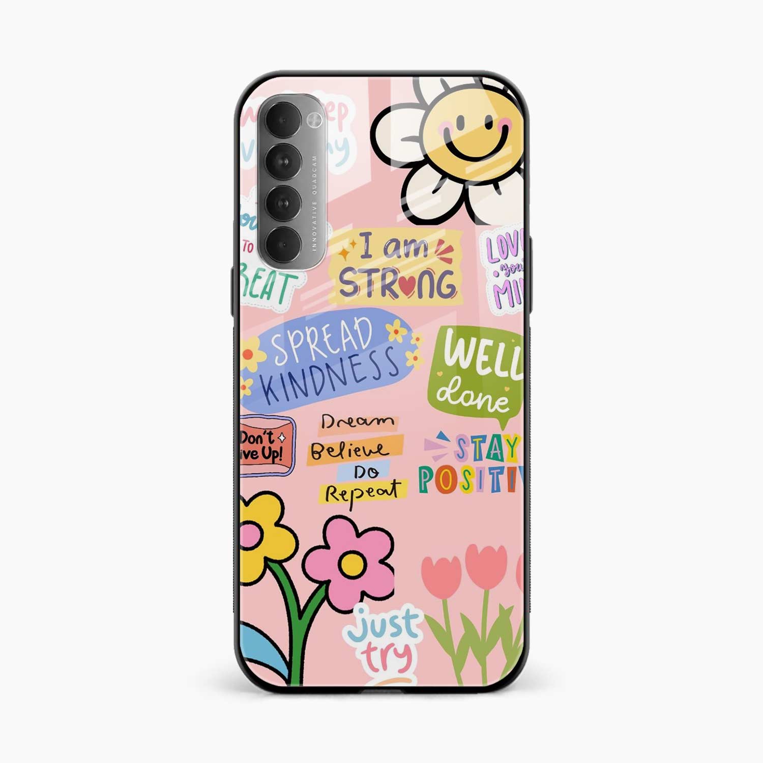 Stay Positive Oppo Reno 4 Pro 4G Back Cover