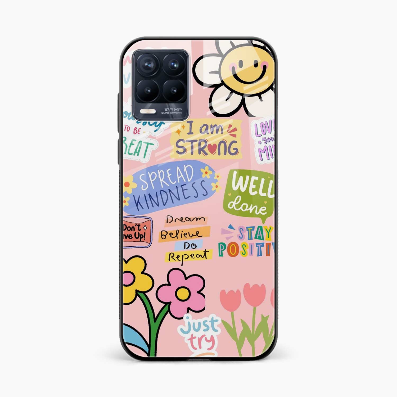 Stay Positive Realme 8 Pro Back Cover