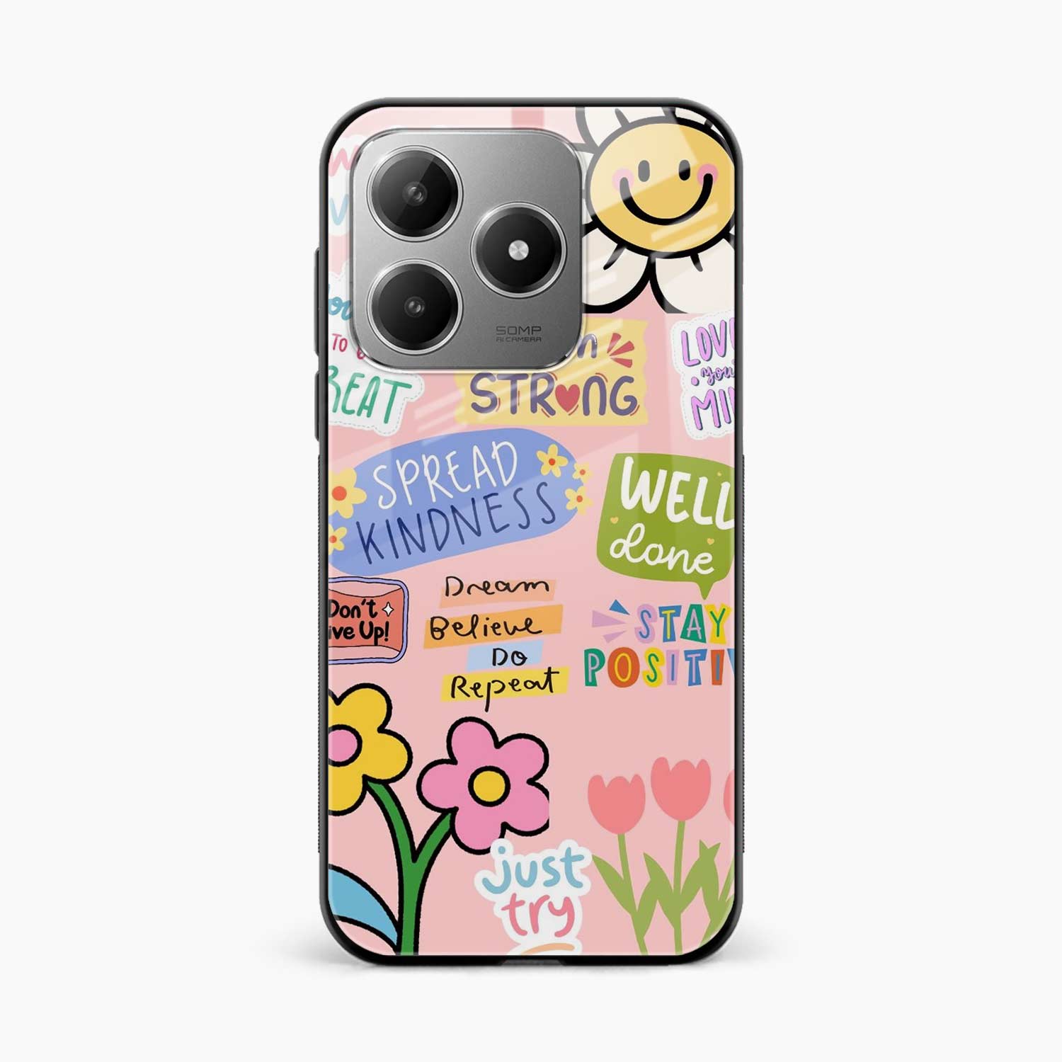 Stay Positive Realme C63 4G Back Cover
