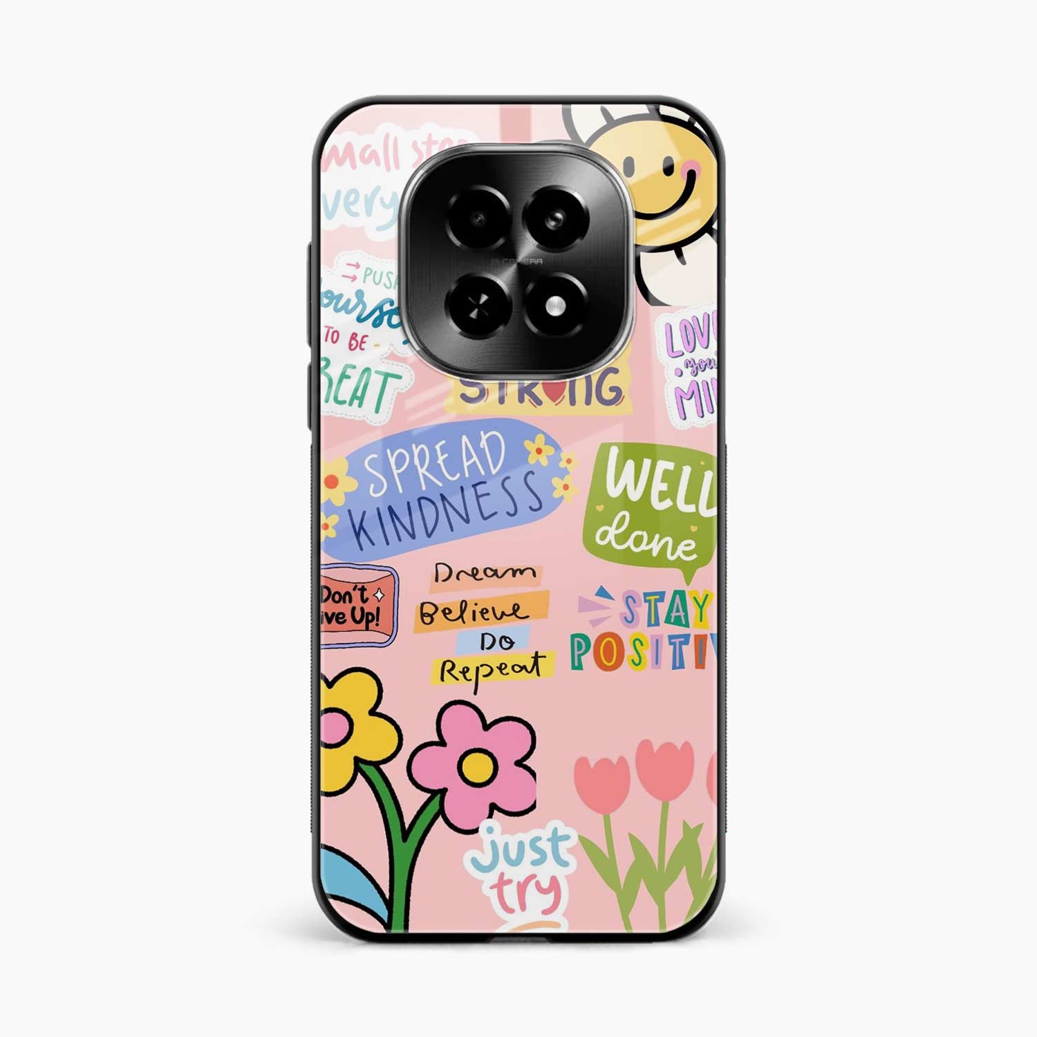 Stay Positive Realme C63 5G Back Cover