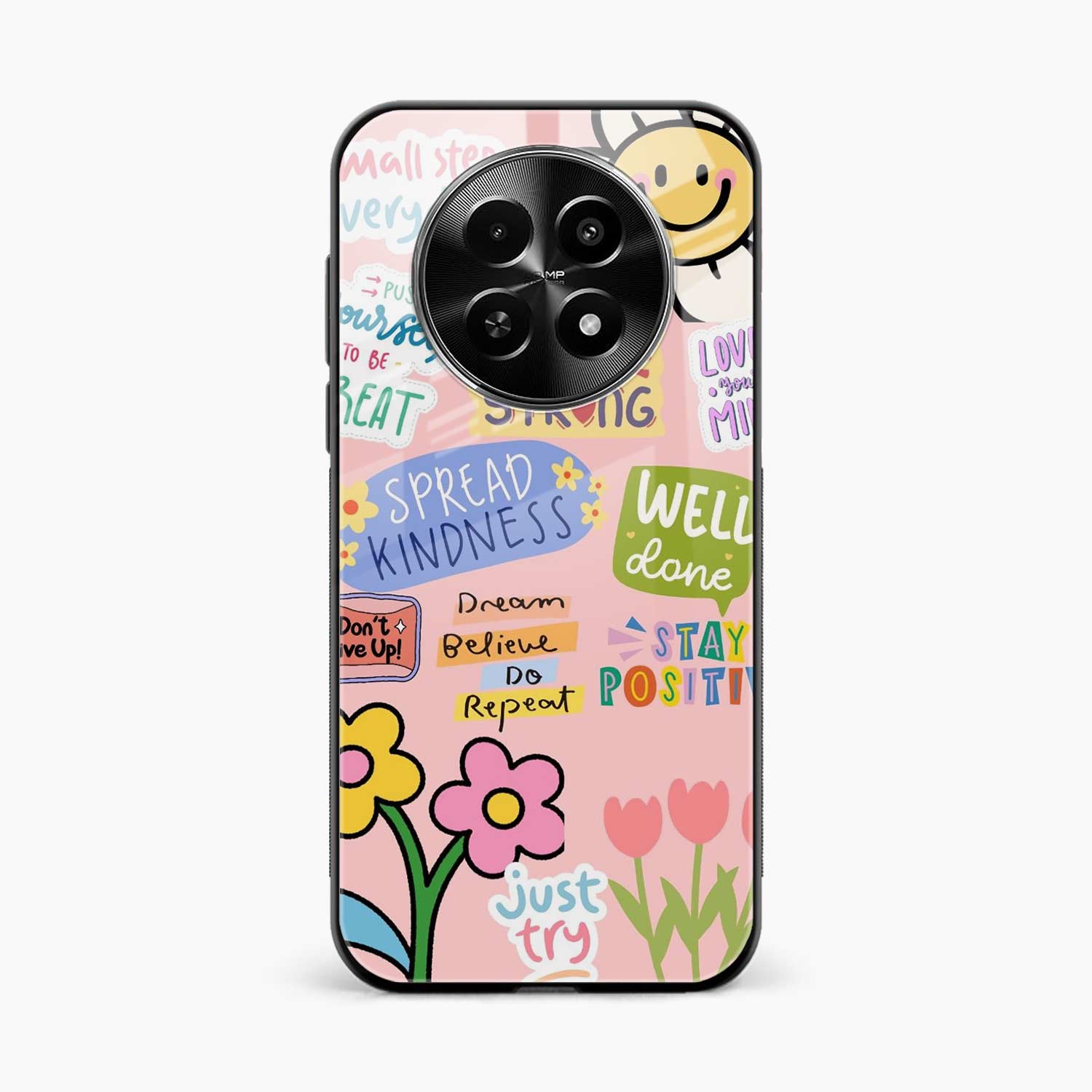 Stay Positive Realme C65 5G Back Cover